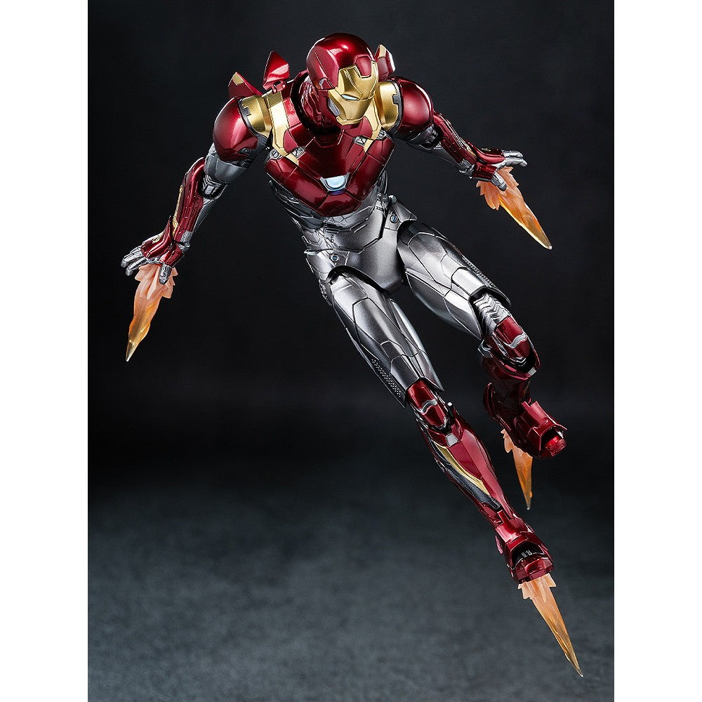 【新品】【お取り寄せ】[FIG] DLX アイアンマン・マーク47 スパイダーマン:ホームカミング 1/12 完成品 可動フィギュア threezero(スリーゼロ)(20260919)