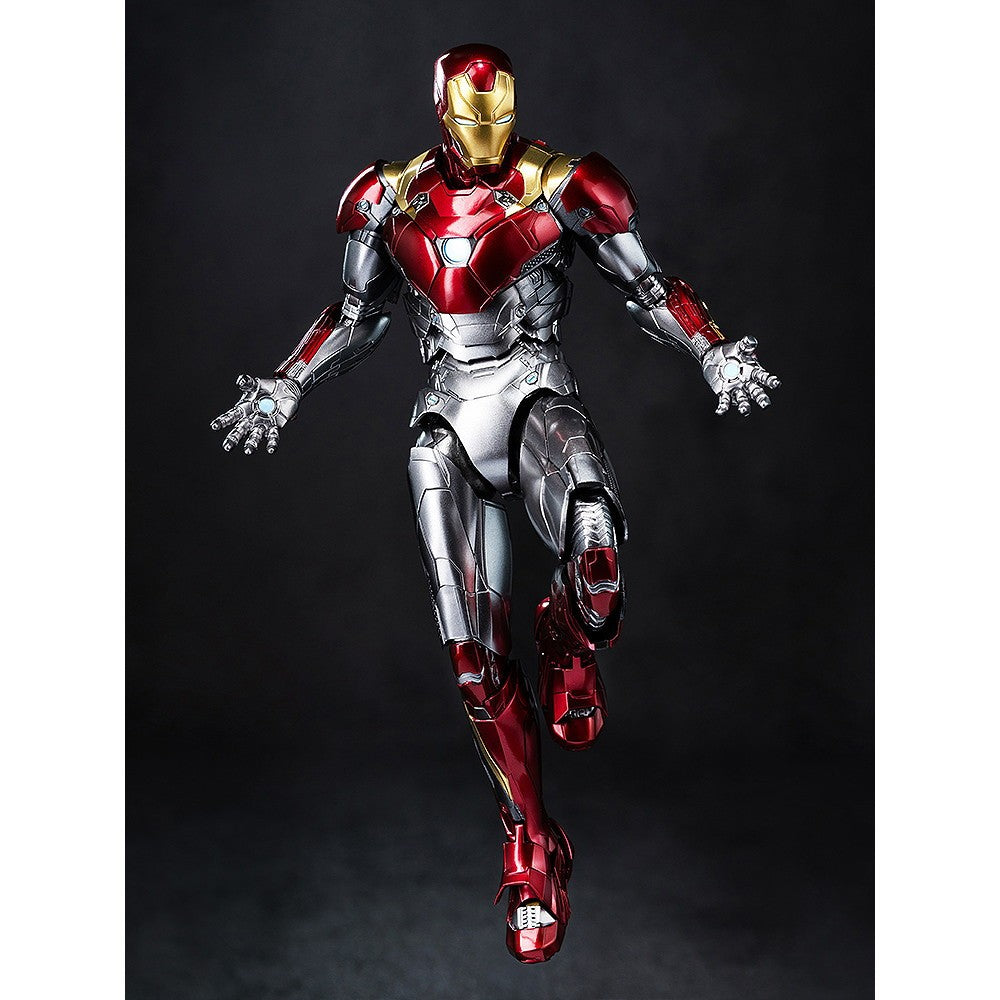 【新品】【お取り寄せ】[FIG] DLX アイアンマン・マーク47 スパイダーマン:ホームカミング 1/12 完成品 可動フィギュア threezero(スリーゼロ)(20260919)