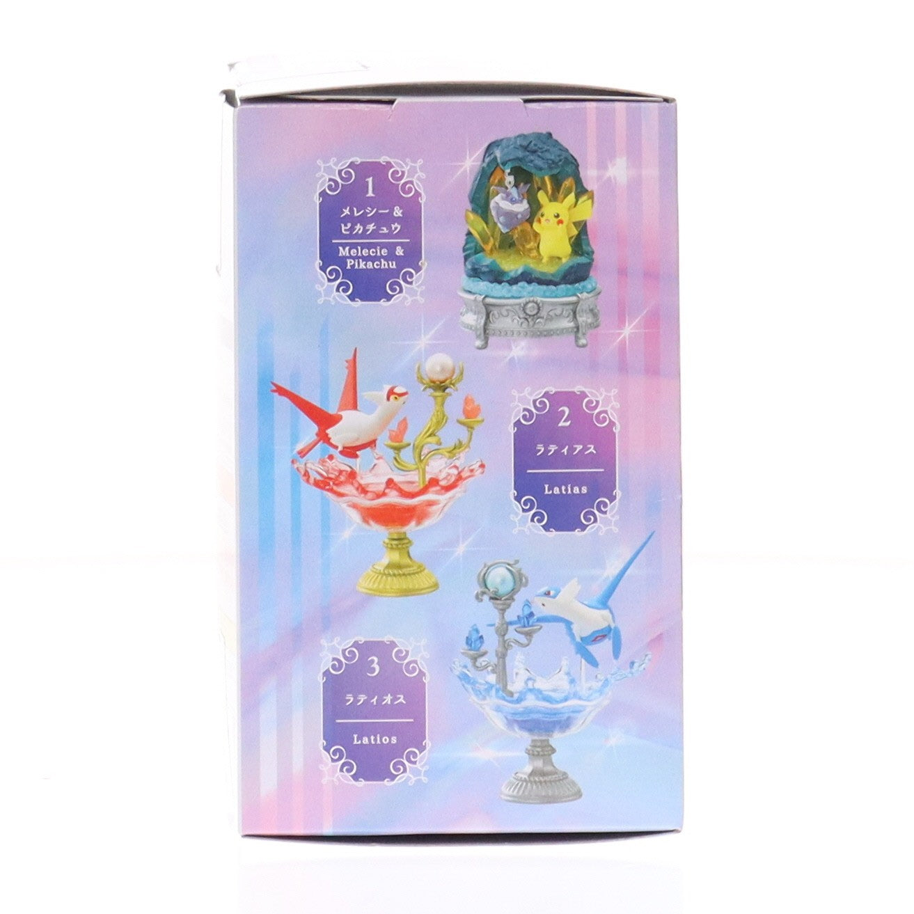 【中古即納】[FIG] (単品) メレシー&ピカチュウ Pokemon GEMSTONE COLLECTON 光り輝くしんぴのキセキ ポケットモンスター フィギュア リーメント(20250421)