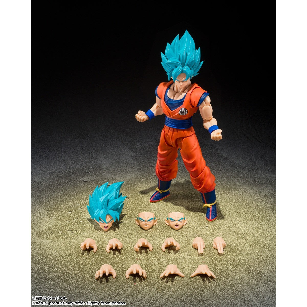 【新品】【お取り寄せ】[FIG] S.H.Figuarts(フィギュアーツ) 超サイヤ人ゴッド超サイヤ人孫悟空(限界を超えし蒼き力) ドラゴンボール超(スーパー) 完成品 可動フィギュア バンダイスピリッツ(20260725)