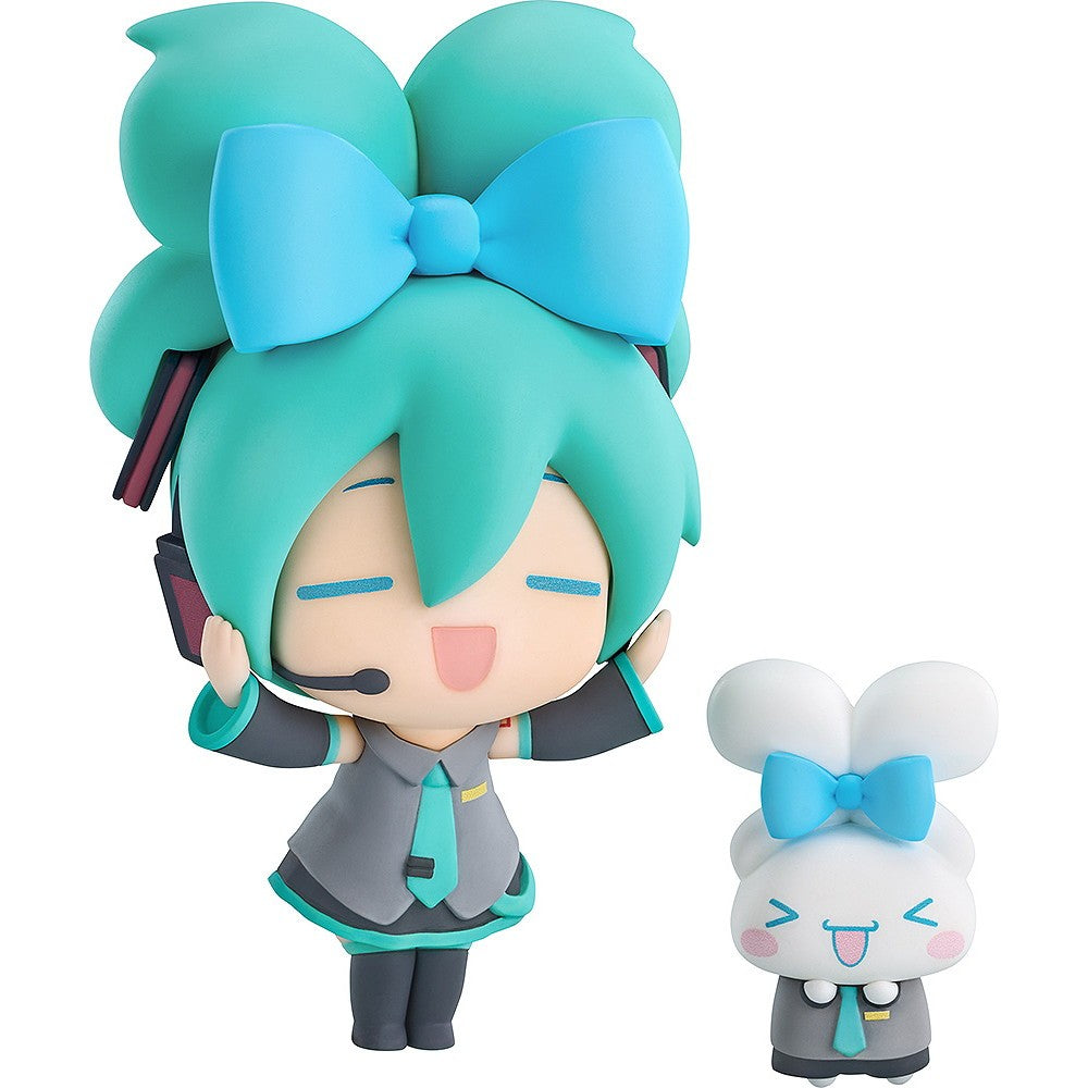 【予約安心出荷】[FIG] 初音ミク×シナモロール デフォルメフィギュア 完成品 フィギュア グッドスマイルカンパニー(2026年7月)