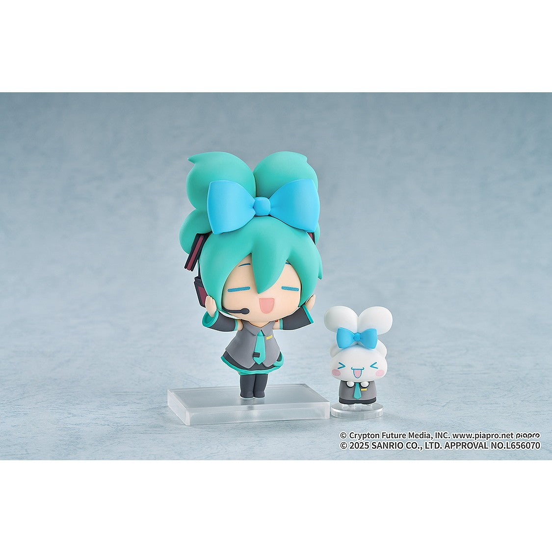 【予約安心出荷】[FIG] 初音ミク×シナモロール デフォルメフィギュア 完成品 フィギュア グッドスマイルカンパニー(2026年7月)