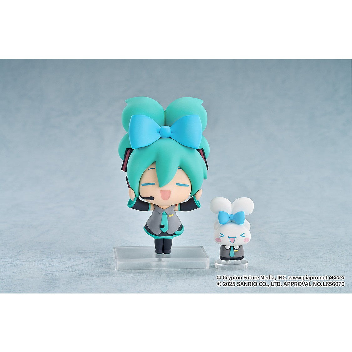 【予約安心出荷】[FIG] 初音ミク×シナモロール デフォルメフィギュア 完成品 フィギュア グッドスマイルカンパニー(2026年7月)