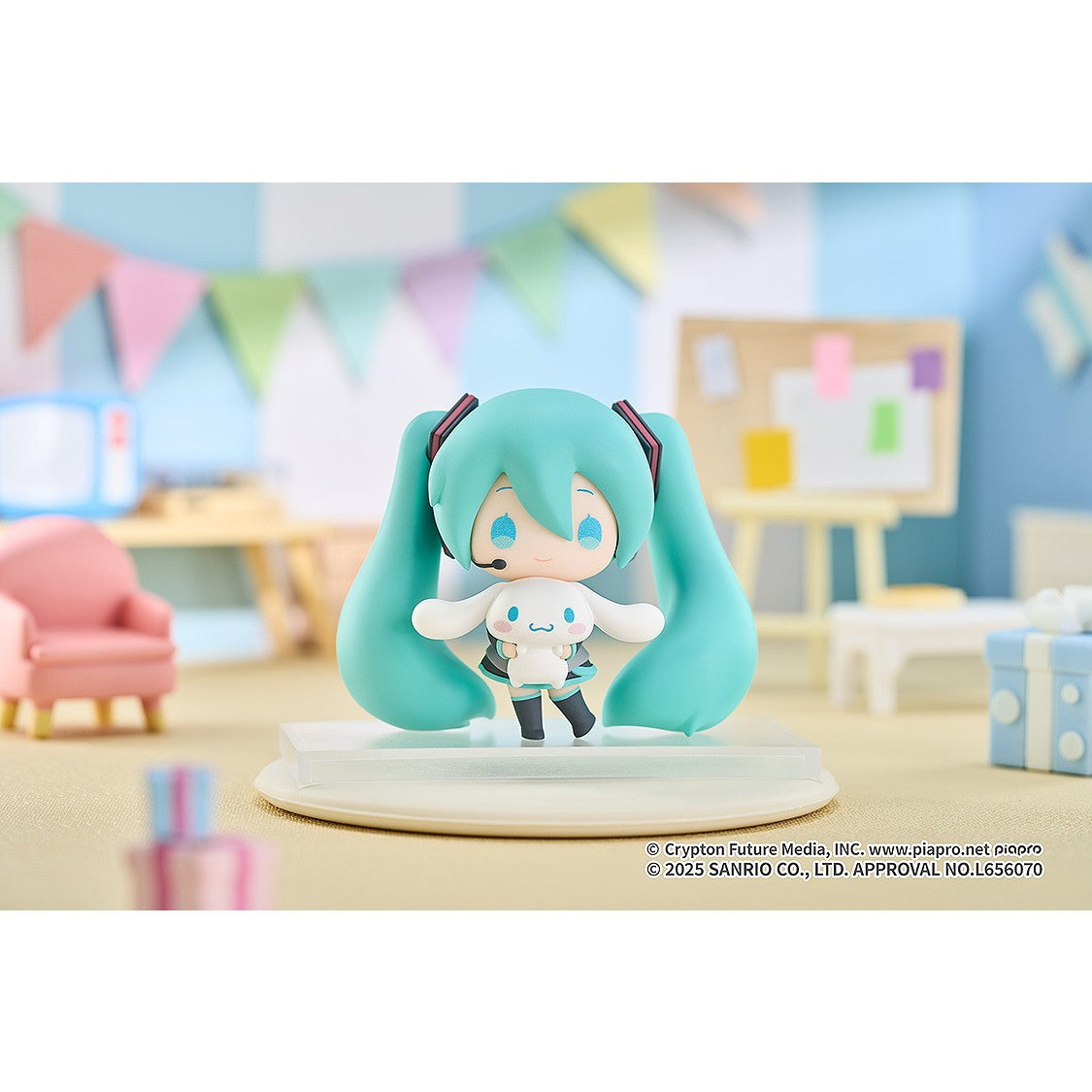 【予約安心出荷】[FIG] (BOX) 初音ミク×シナモロール トレーディングフィギュア(5個) グッドスマイルカンパニー(2026年7月)