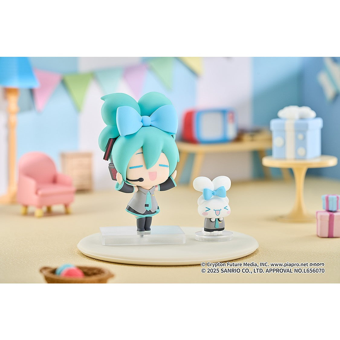 【予約安心出荷】[FIG] (BOX) 初音ミク×シナモロール トレーディングフィギュア(5個) グッドスマイルカンパニー(2026年7月)