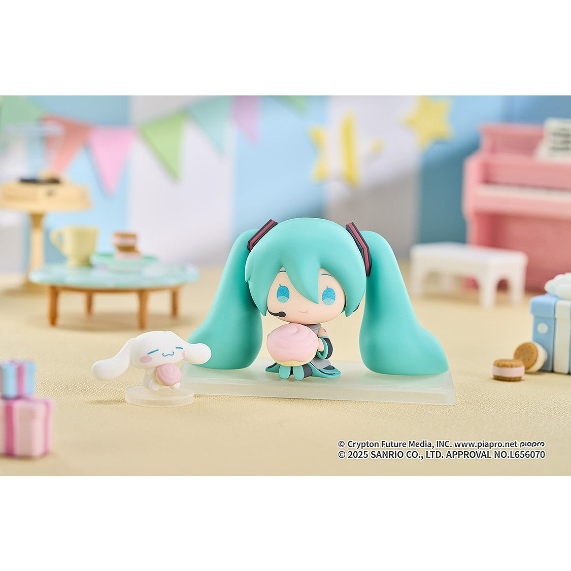 【予約安心出荷】[FIG] (BOX) 初音ミク×シナモロール トレーディングフィギュア(5個) グッドスマイルカンパニー(2026年7月)
