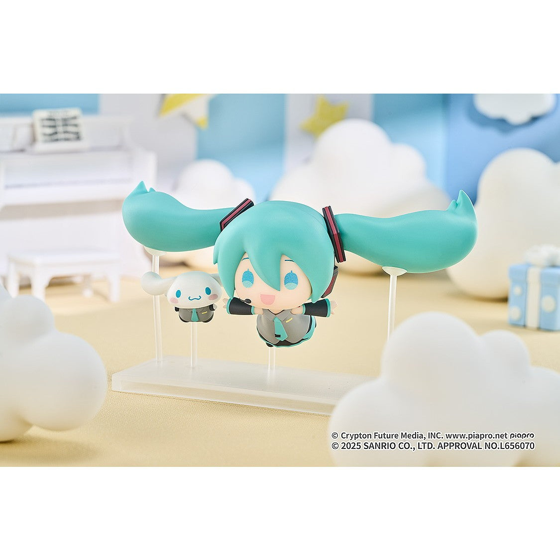 【予約安心出荷】[FIG] (BOX) 初音ミク×シナモロール トレーディングフィギュア(5個) グッドスマイルカンパニー(2026年7月)