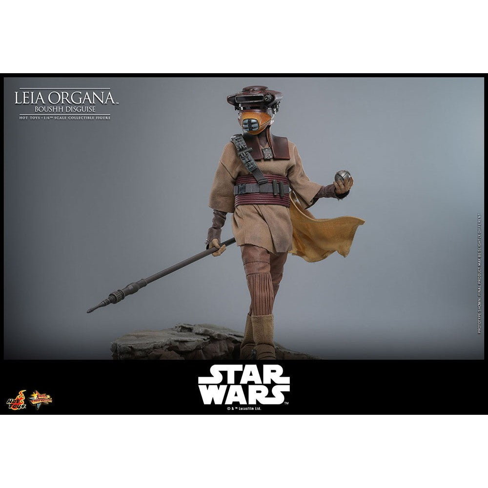 【予約安心出荷】[FIG] ムービー・マスターピース レイア・オーガナ(ブーシ) STAR WARS(スター・ウォーズ) エピソード6/ジェダイの帰還 1/6 完成品 可動フィギュア(MM#854) ホットトイズ(2026年12月)