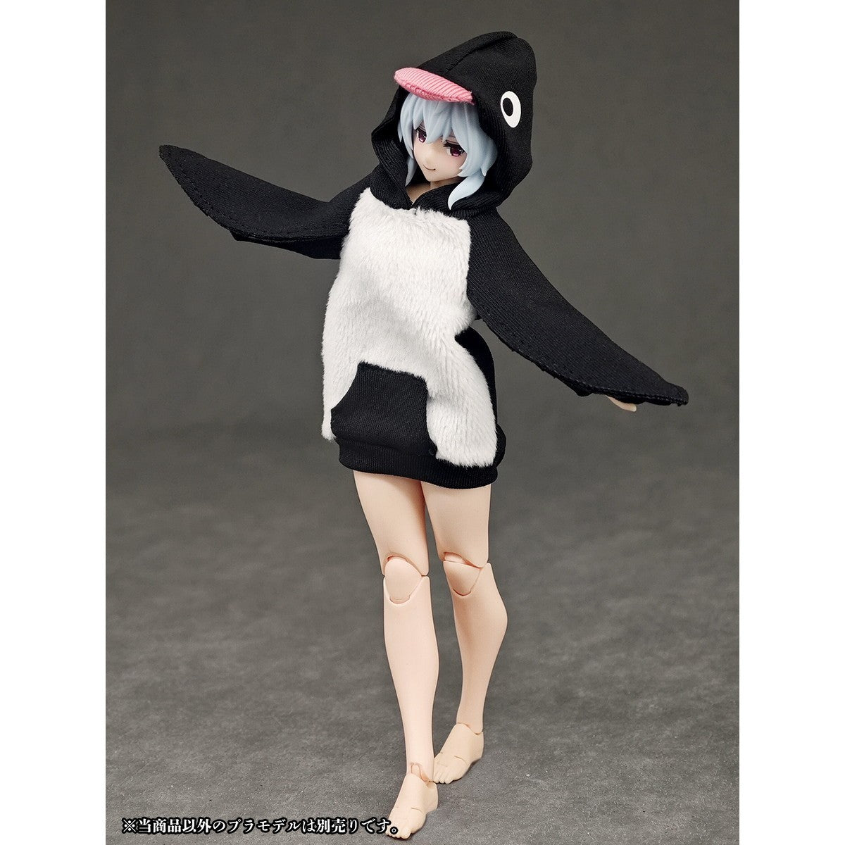 【新品】【お取り寄せ】[FIG] パーティアニマルガール ルームウェア ペンギンパーカー フィギュア用アクセサリ(AX-0351) アルファマックス(20260430)
