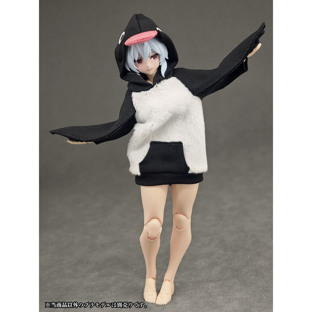 【予約安心出荷】[FIG] パーティアニマルガール ルームウェア ペンギンパーカー フィギュア用アクセサリ(AX-0351) アルファマックス(2026年4月)
