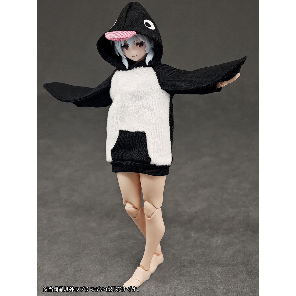 【新品】【お取り寄せ】[FIG] パーティアニマルガール ルームウェア ペンギンパーカー フィギュア用アクセサリ(AX-0351) アルファマックス(20260430)