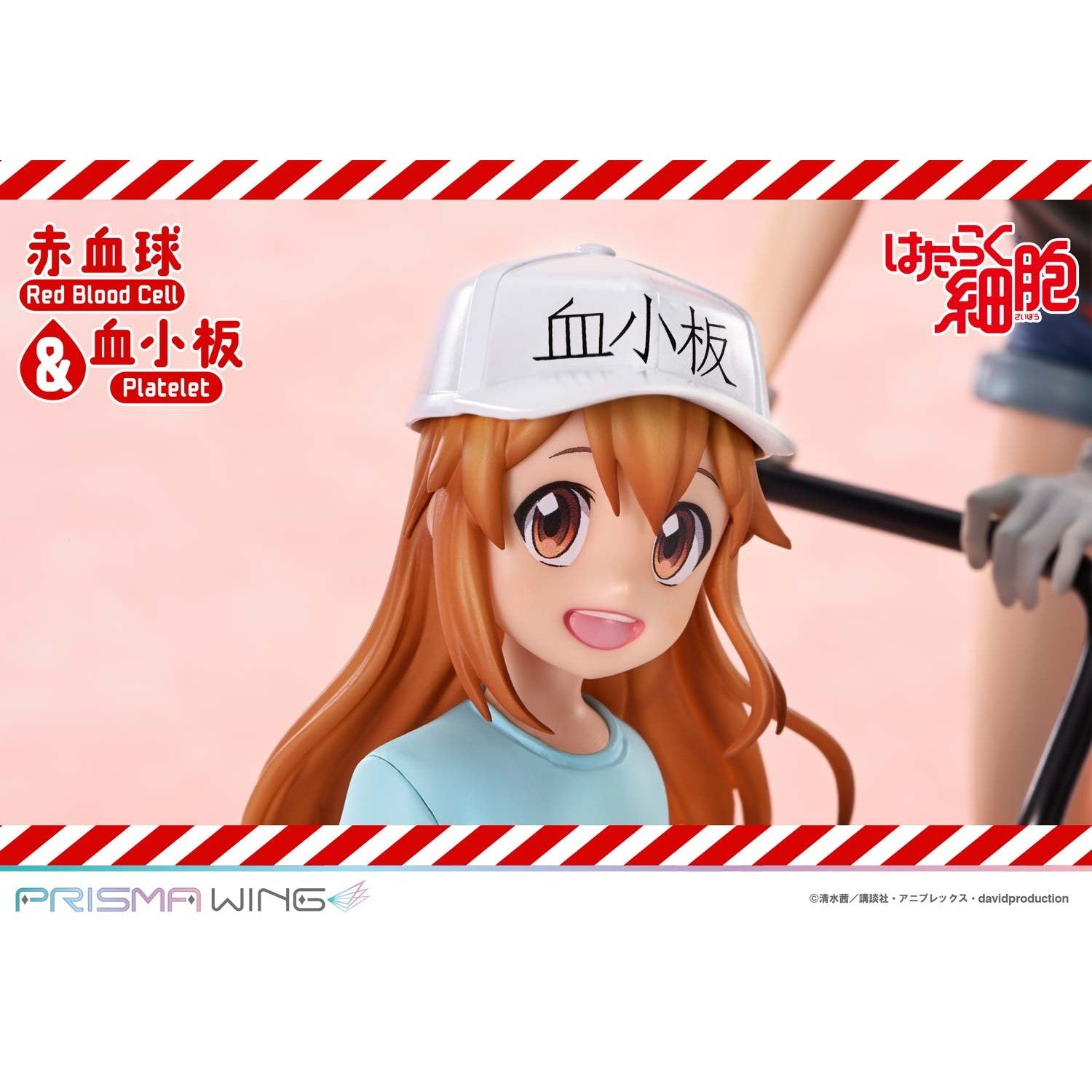 【予約安心出荷】[FIG] PRISMA WING 赤血球&血小板 はたらく細胞!! 完成品 フィギュア(PWHSB-01) プライム1スタジオ(2027年1月)