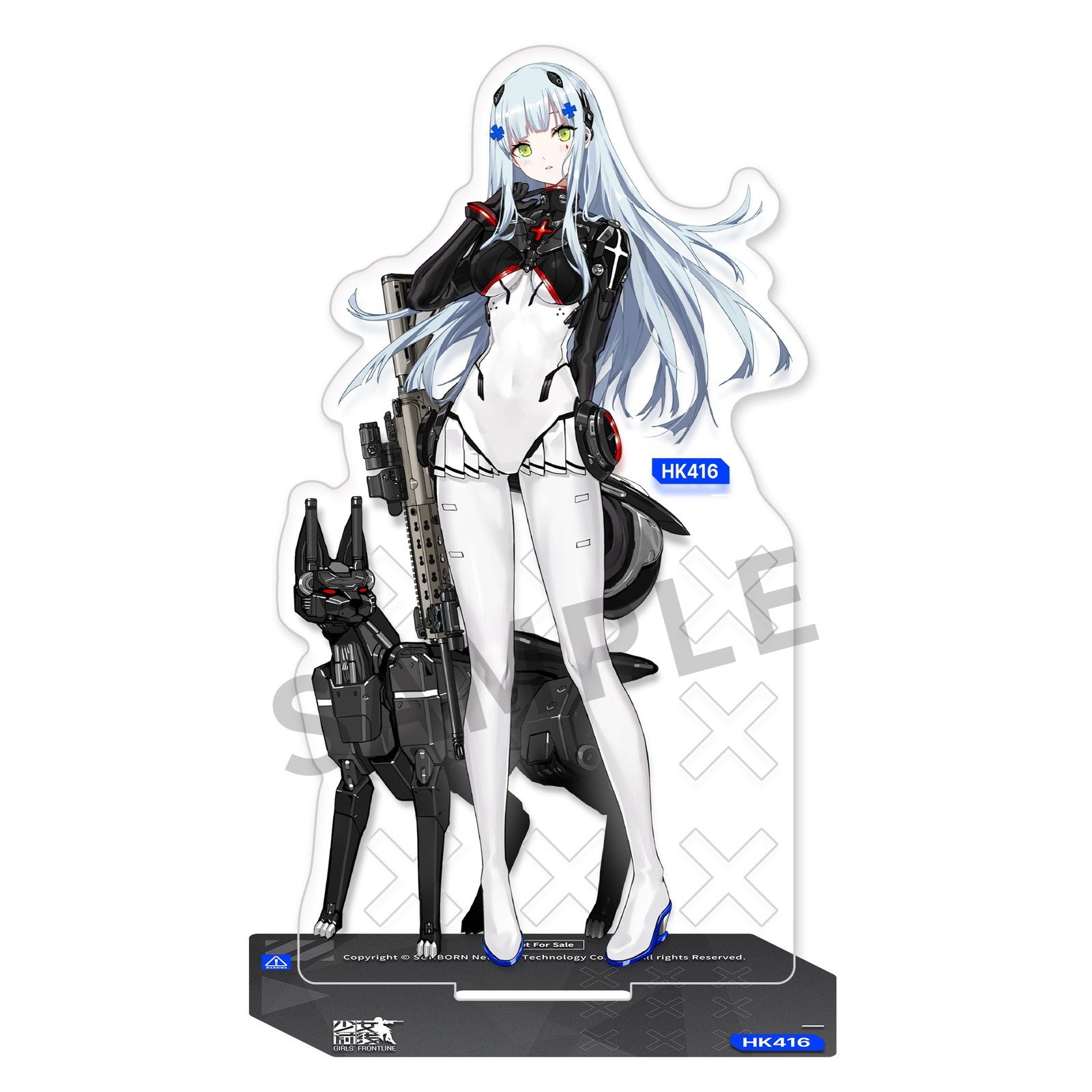 【予約安心出荷】[FIG] アクリルスタンド付属 416 真夜中の福音Ver. ドールズフロントライン 1/7 完成品 フィギュア APEX(エーペックス)(2026年7月)