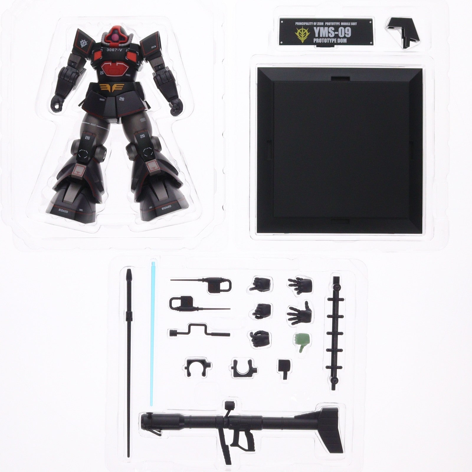【中古即納】[FIG] 魂ウェブ商店限定 ROBOT魂(SIDE MS) YMS-09 プロトタイプ・ドム ver. A.N.I.M.E. ～MS MUSEUM～ 機動戦士ガンダム 完成品 可動フィギュア バンダイスピリッツ(20251215)