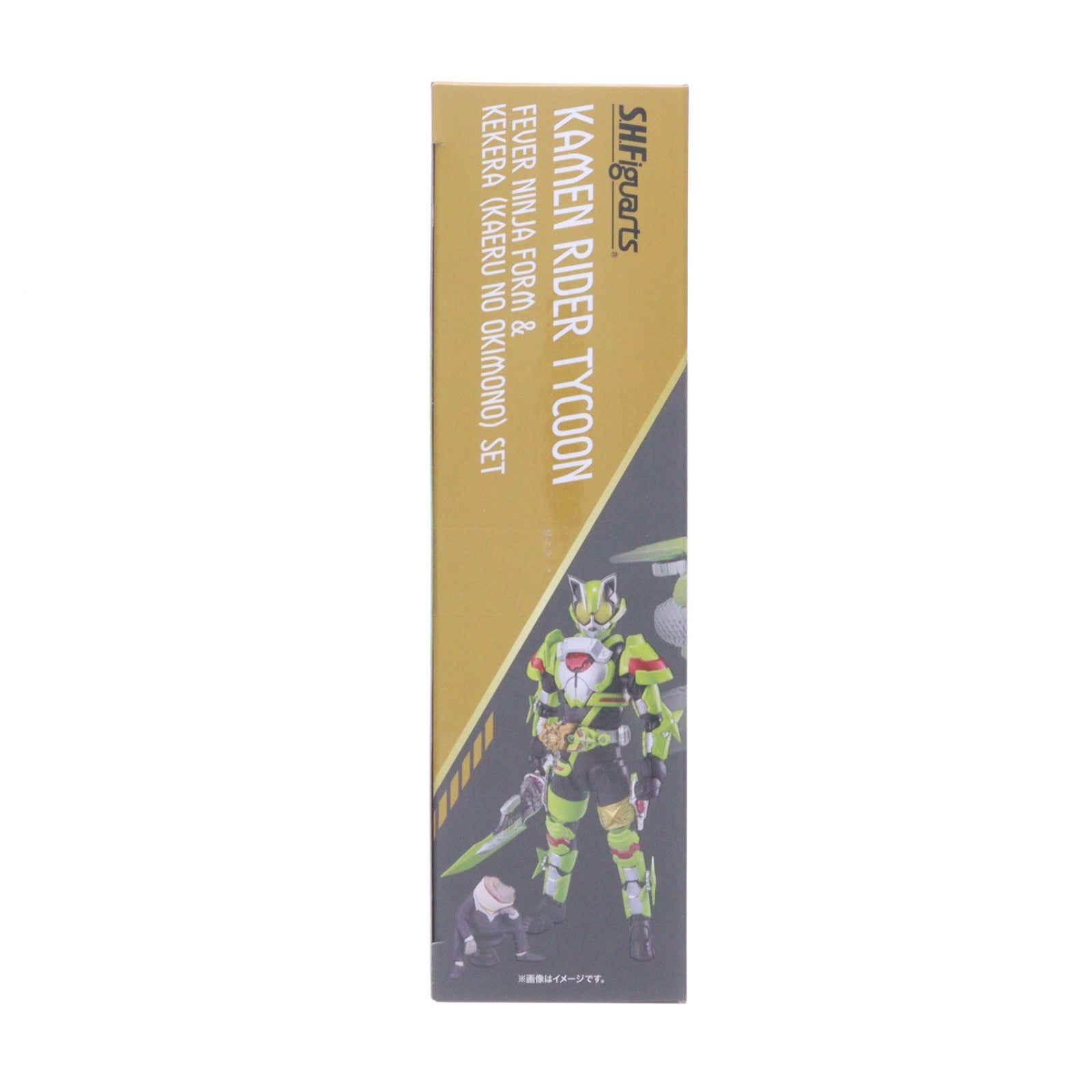 【中古即納】[FIG] 魂ウェブ商店限定 S.H.Figuarts(フィギュアーツ) 仮面ライダータイクーン フィーバーニンジャフォーム&ケケラ(カエルの置物)セット 仮面ライダーギーツ 完成品 可動フィギュア バンダイスピリッツ(20251215)