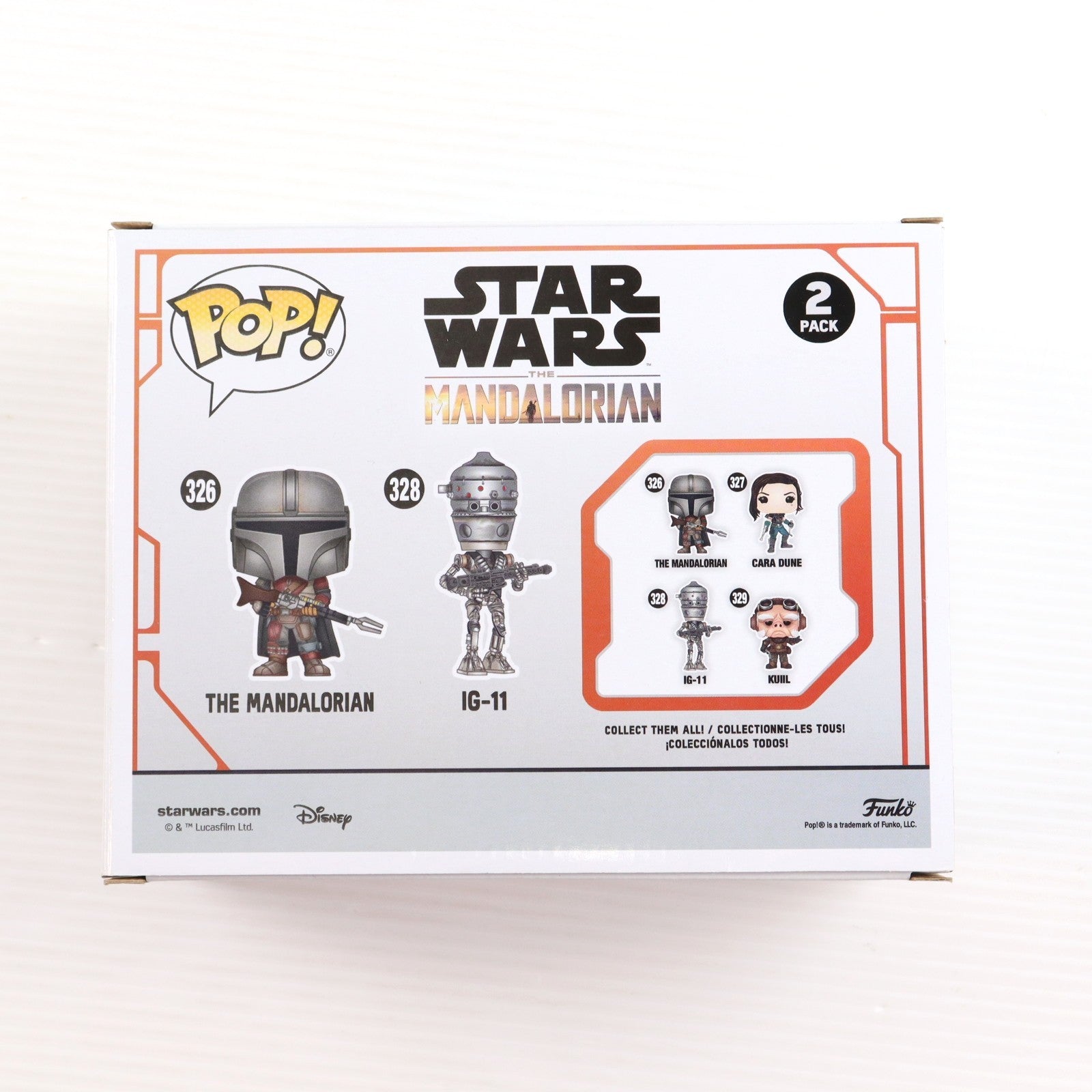【中古即納】[FIG] A Barnes & Noble限定 POP! マンダロリアン & IG-11 2 Pack STAR WARS(スター・ウォーズ) ザ・マンダロリアン 完成品 フィギュア FUNKO(ファンコ)(20191231)