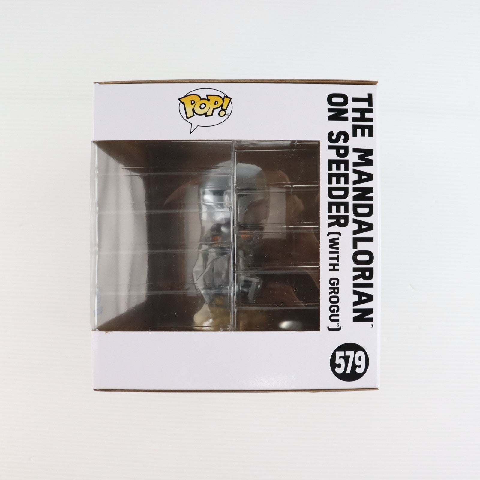 【中古即納】[FIG] Funko Shop限定 POP! 579 ザ・マンダロリアン・オン・スピーダー(ウィズ・グローグー) STAR WARS(スター・ウォーズ) ザ・マンダロリアン 完成品 フィギュア FUNKO(ファンコ)(20221231)