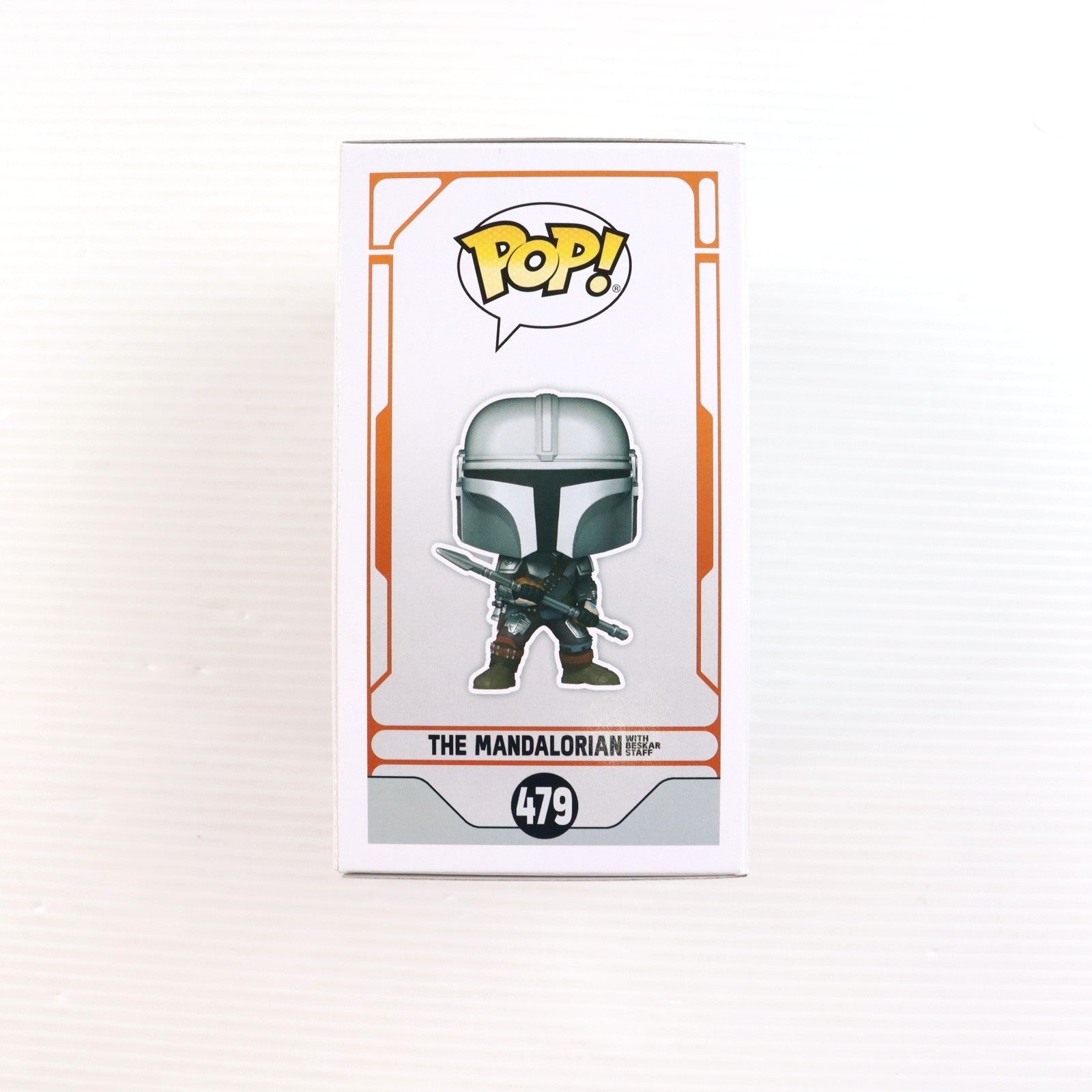 【中古即納】[FIG] Funko限定 POP! 479 マンダロリアン with Beskar Staff STAR WARS(スター・ウォーズ) ザ・マンダロリアン 完成品 フィギュア FUNKO(ファンコ)(20211231)