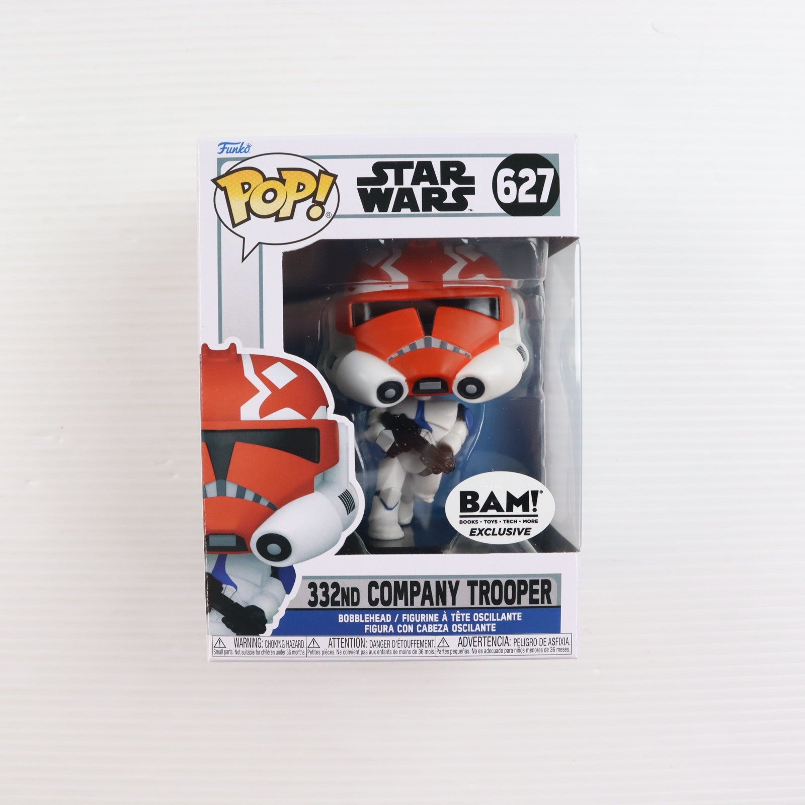 【中古即納】[FIG] BAM!限定 POP! 627 332nd Company Trooper(第332中隊 トルーパー) STAR WARS(スター・ウォーズ) 完成品 フィギュア FUNKO(ファンコ)(20231231)