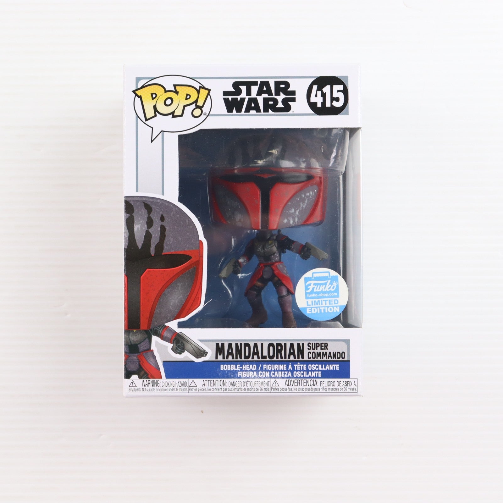 【中古即納】[FIG] Funko Shop限定 POP! 415 マンダロリアン スーパーコマンドー STAR WARS(スター・ウォーズ) ザ・マンダロリアン 完成品 フィギュア FUNKO(ファンコ)(20201231)