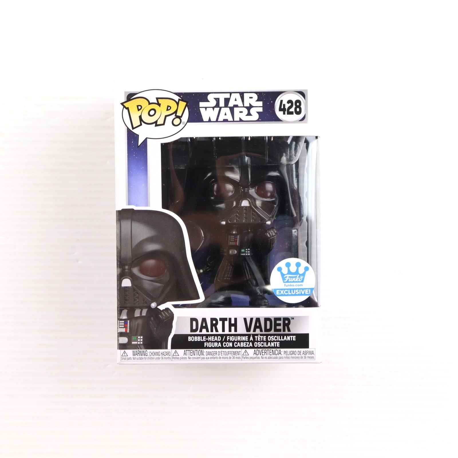 【中古即納】[FIG] Funko限定 POP! 428 ダース・ベイダー STAR WARS(スター・ウォーズ) 完成品 フィギュア FUNKO(ファンコ)(20211231)