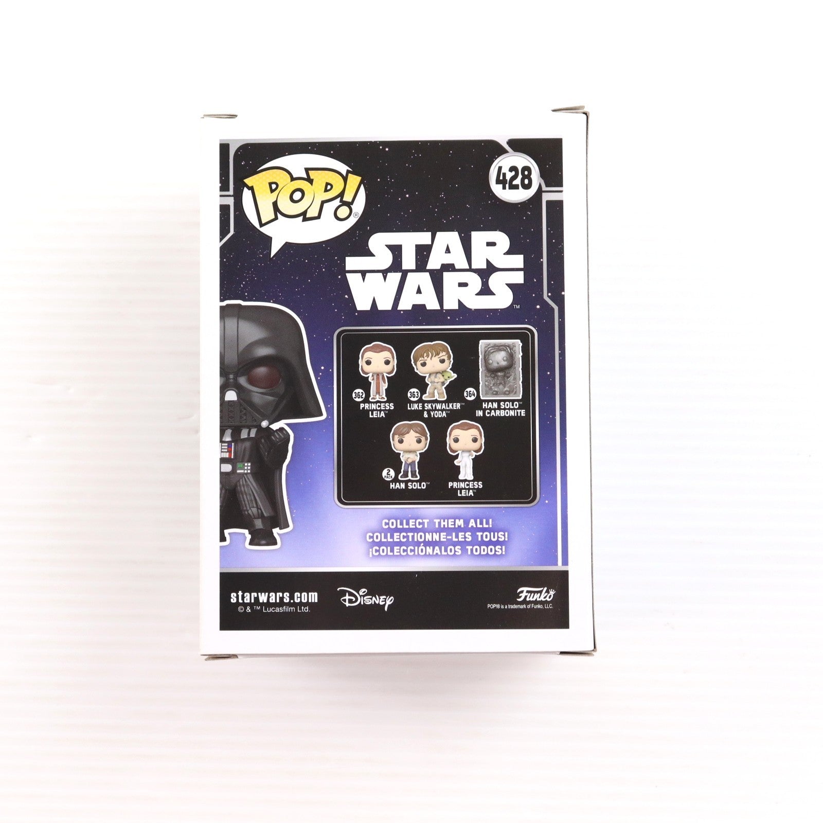 【中古即納】[FIG] Funko限定 POP! 428 ダース・ベイダー STAR WARS(スター・ウォーズ) 完成品 フィギュア FUNKO(ファンコ)(20211231)