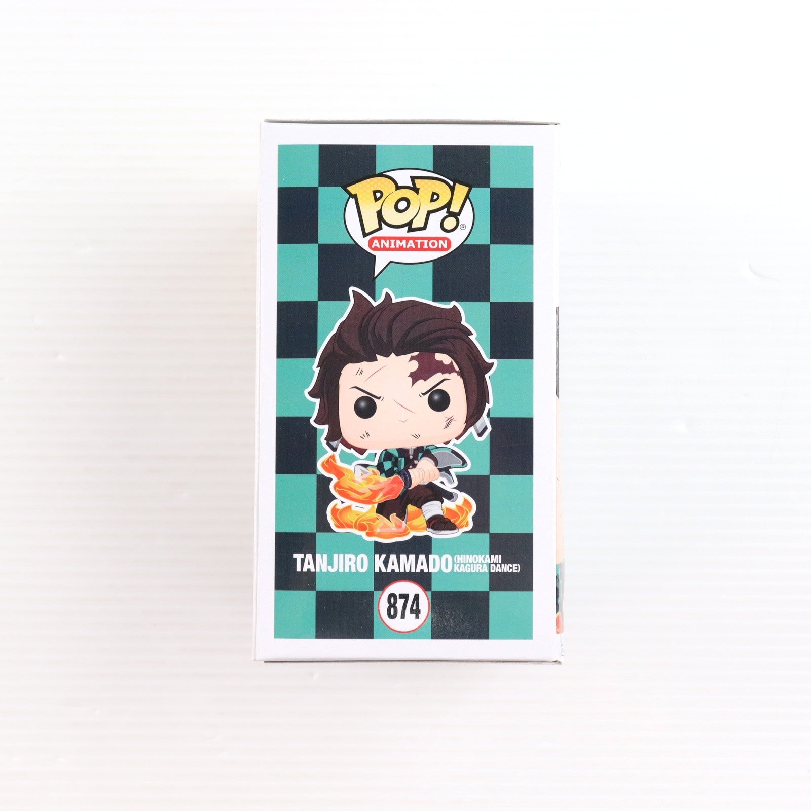 【中古即納】[FIG] Galactic Toys限定 POP! ANIMATION 874 竈門炭治郎(かまどたんじろう) ヒノカミ神楽 鬼滅の刃 完成品 フィギュア FUNKO(ファンコ)(20211231)