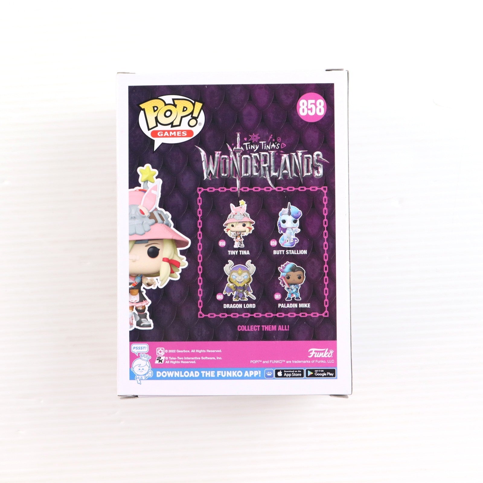 【中古即納】[FIG] POP! GAMES 858 タイニー・ティナ BORDERLANDS(ボーダーランズ) 完成品 フィギュア FUNKO(ファンコ)(20220124)