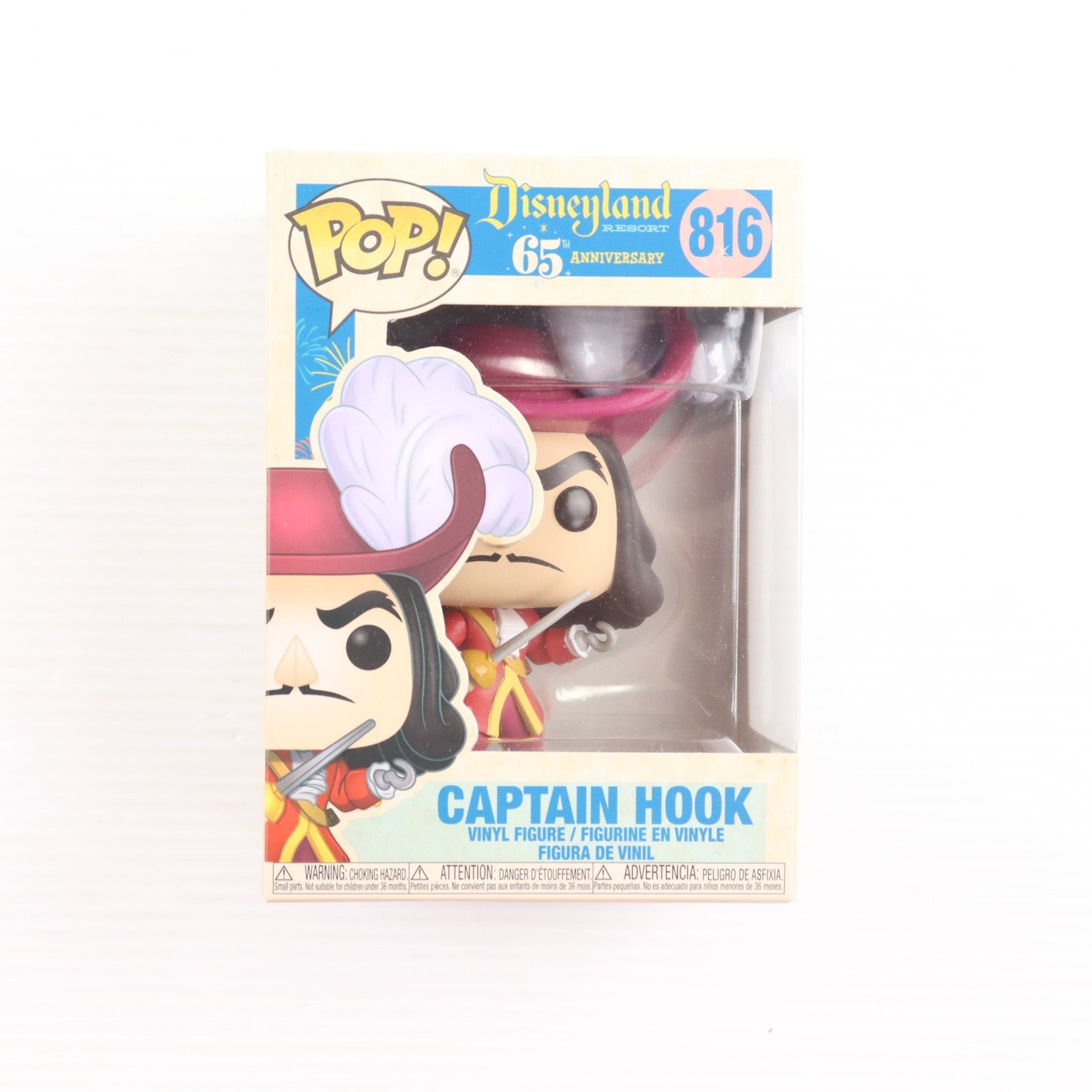 【中古即納】[FIG] POP! 816 フック船長 ピーター・パン 完成品 フィギュア FUNKO(ファンコ)(20200908)