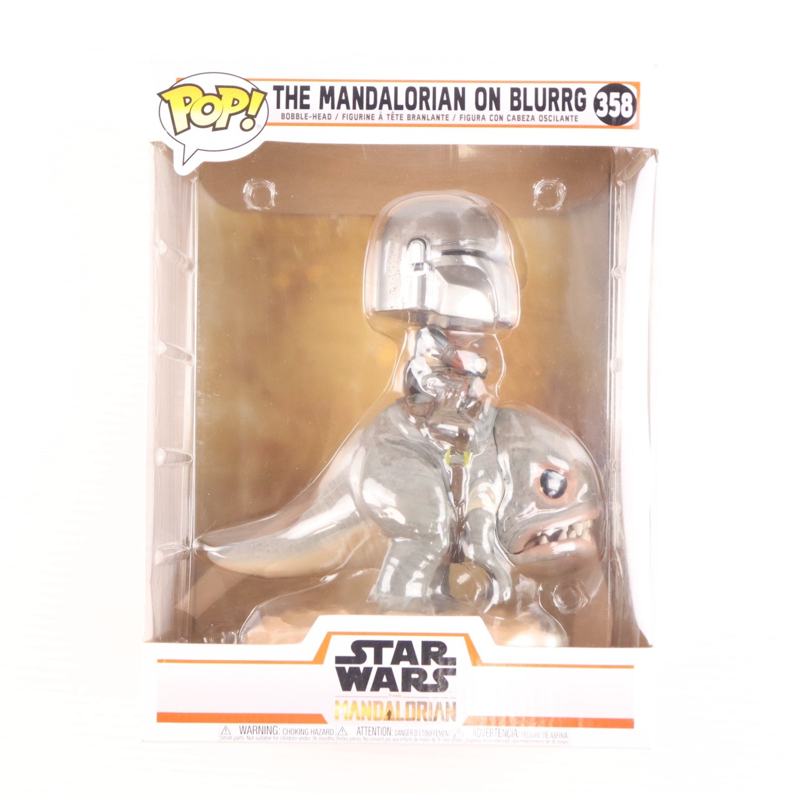 【中古即納】[FIG] POP! 358 マンダロリアン ON ブラーグ STAR WARS(スター・ウォーズ) ザ・マンダロリアン 完成品 フィギュア FUNKO(ファンコ)(20191216)