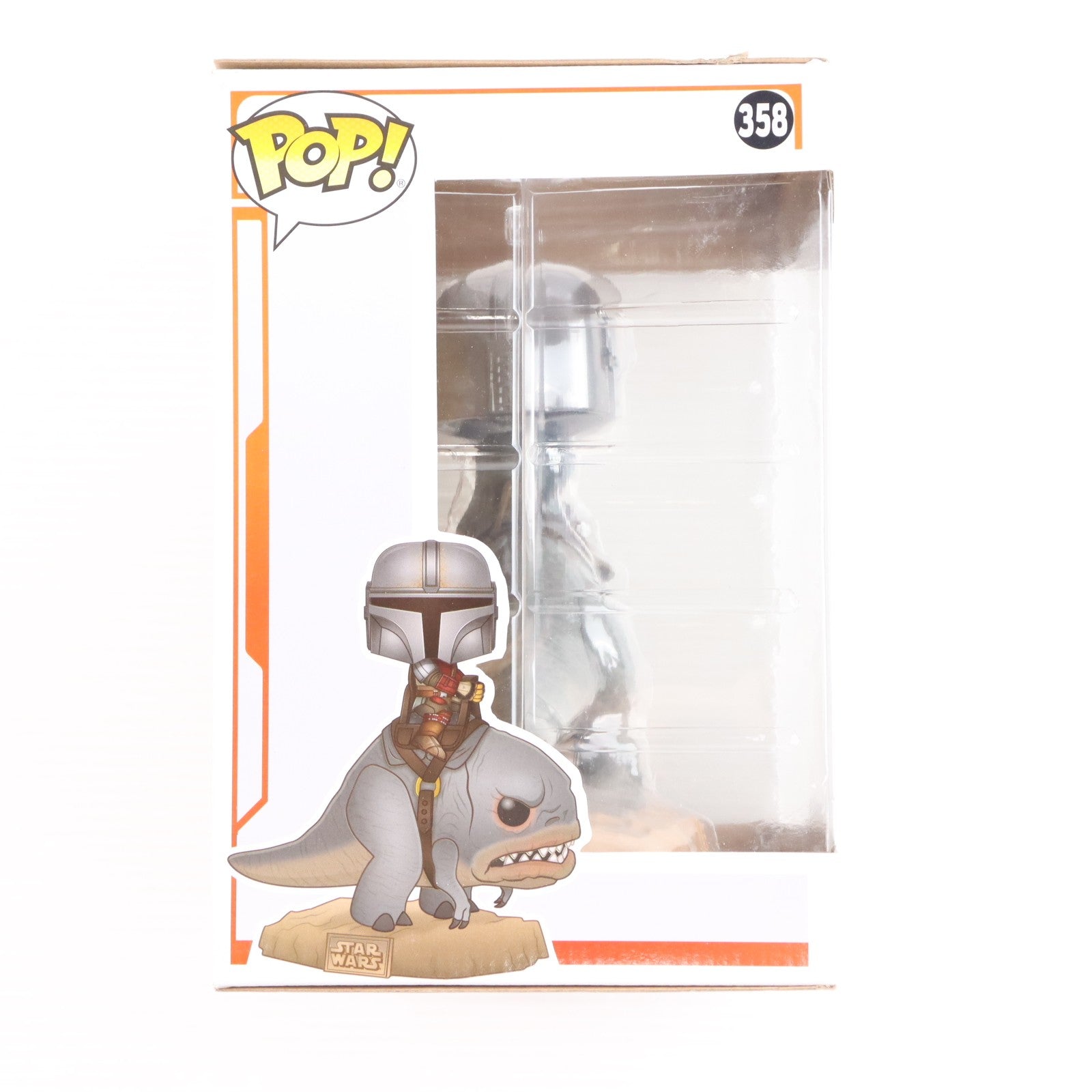 【中古即納】[FIG] POP! 358 マンダロリアン ON ブラーグ STAR WARS(スター・ウォーズ) ザ・マンダロリアン 完成品 フィギュア FUNKO(ファンコ)(20191216)
