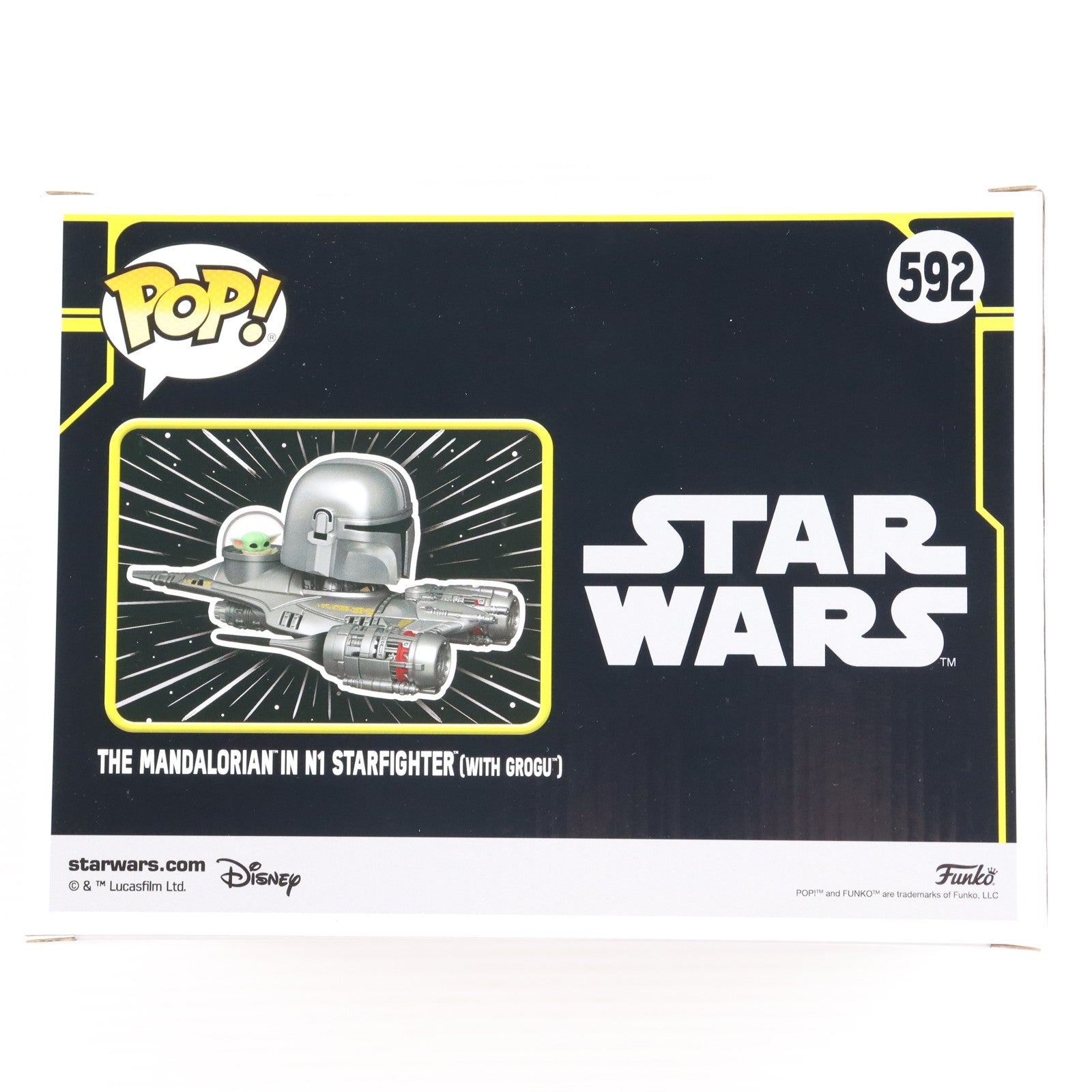 【中古即納】[FIG] Amazon限定 POP! 592 マンダロリアンin N1スターファイターwithグローグー STAR WARS(スター・ウォーズ) ザ・マンダロリアン 完成品 フィギュア FUNKO(ファンコ)(20230623)