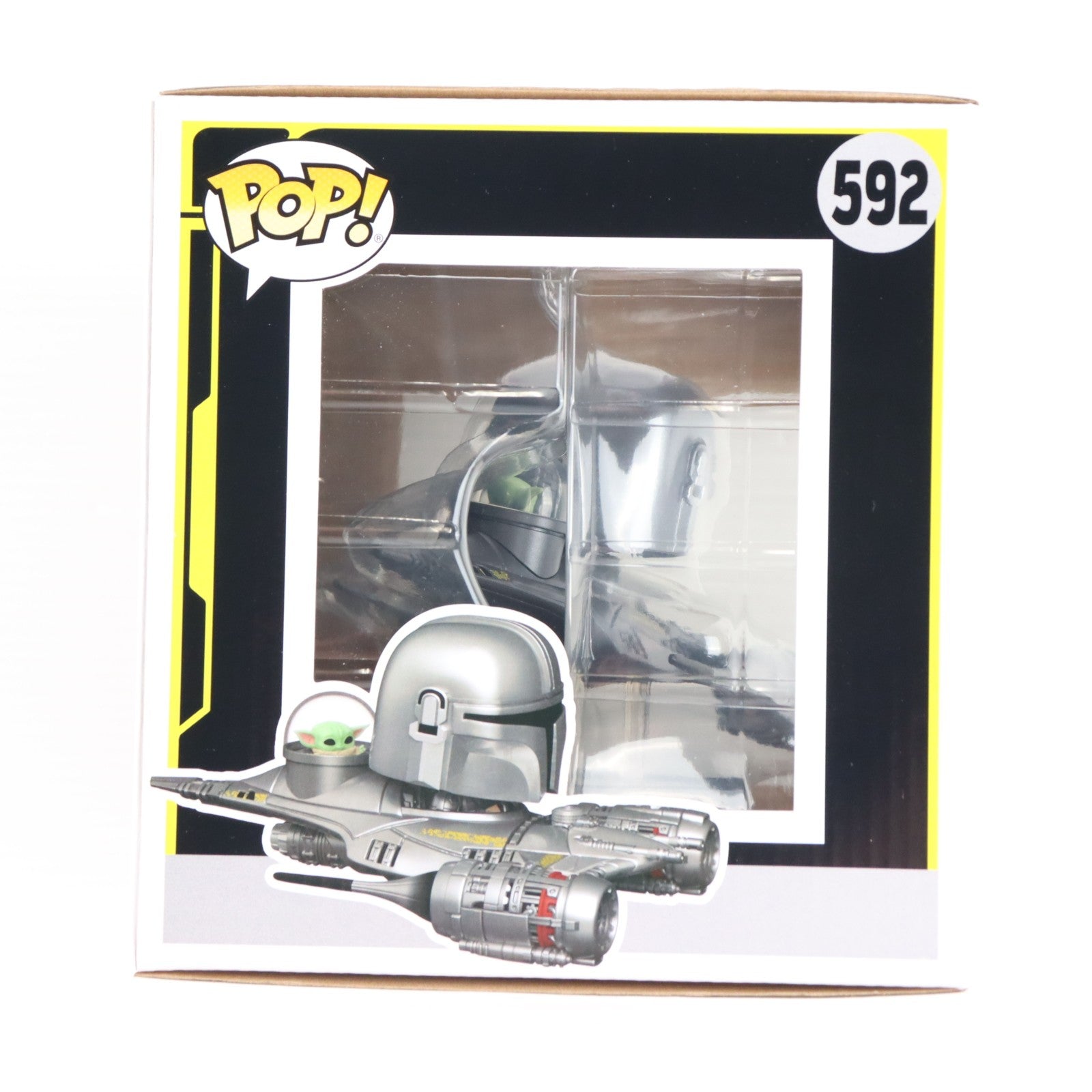 【中古即納】[FIG] Amazon限定 POP! 592 マンダロリアンin N1スターファイターwithグローグー STAR WARS(スター・ウォーズ) ザ・マンダロリアン 完成品 フィギュア FUNKO(ファンコ)(20230623)