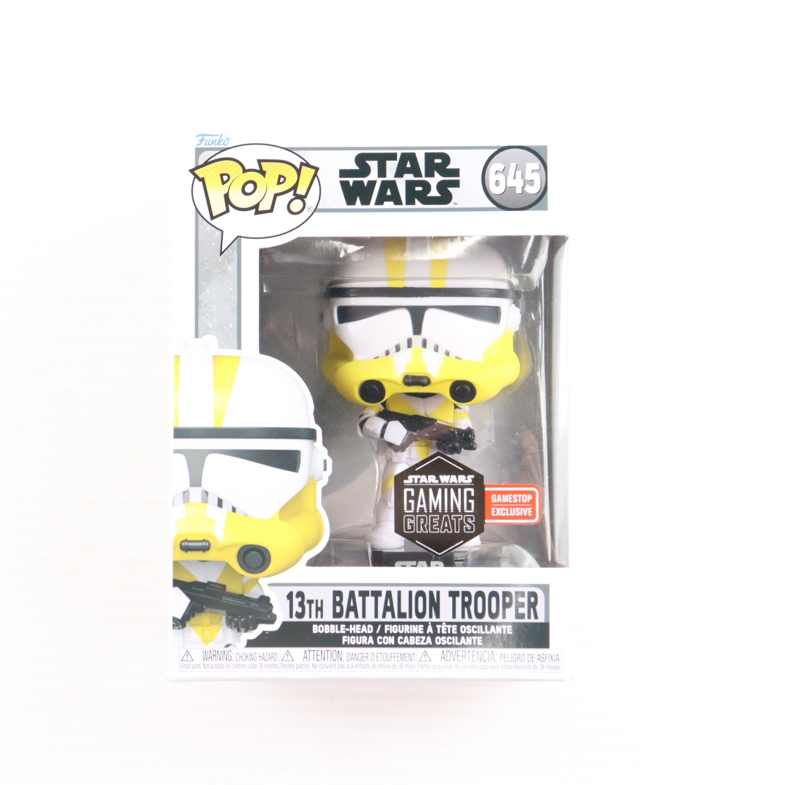 【中古即納】[FIG] Gamestop限定 POP! 645 13th バタリオン・トルーパー STAR WARS(スター・ウォーズ) ジェダイ:フォールン・オーダー 完成品 フィギュア FUNKO(ファンコ)(20230619)