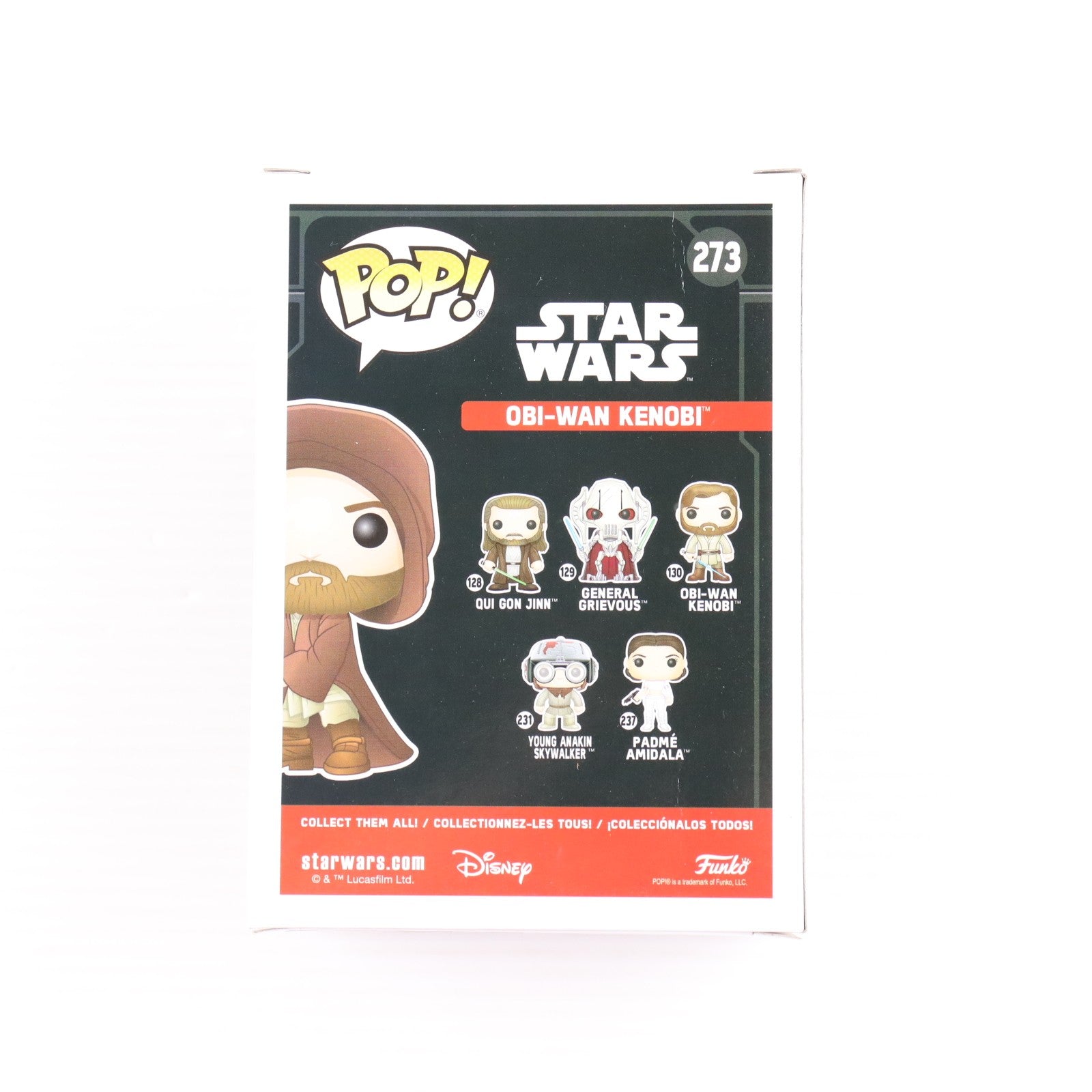 【中古即納】[FIG] Walgreens限定 POP! 273 オビ=ワン・ケノービ STAR WARS(スター・ウォーズ) エピソード1/ファントム・メナス 完成品 フィギュア FUNKO(ファンコ)(20150727)