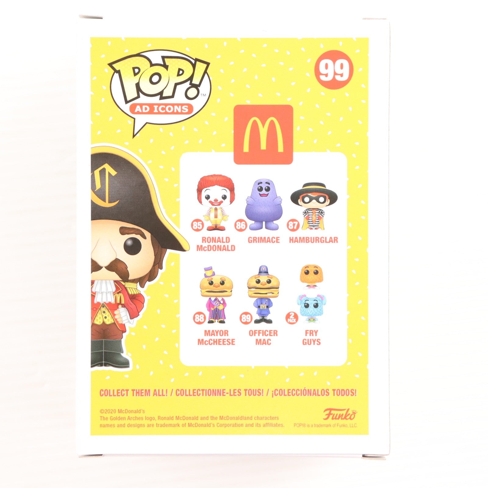 【中古即納】[FIG] NYCC 2022限定 POP! 99 キャプテン・クルック マクドナルド 完成品 フィギュア FUNKO(ファンコ)(20230630)
