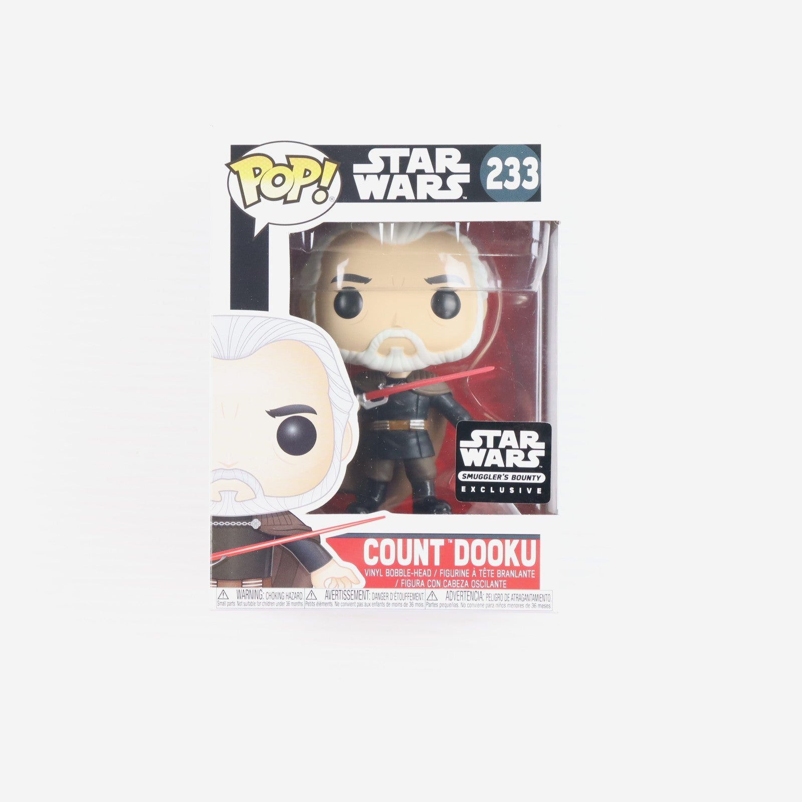 【中古即納】[FIG] Smuggler's Bounty限定 POP! 233 ドゥークー伯爵 STAR WARS(スター・ウォーズ) エピソード1/ファントム・メナス 完成品 フィギュア FUNKO(ファンコ)(20171205)