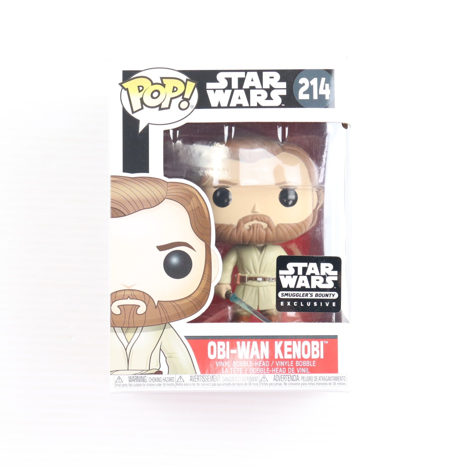 【中古即納】[FIG] Smuggler's Bounty限定 POP! 214 オビ=ワン・ケノービ STAR WARS(スター・ウォーズ) エピソード3/シスの復讐 完成品 フィギュア FUNKO(ファンコ)(20171231)