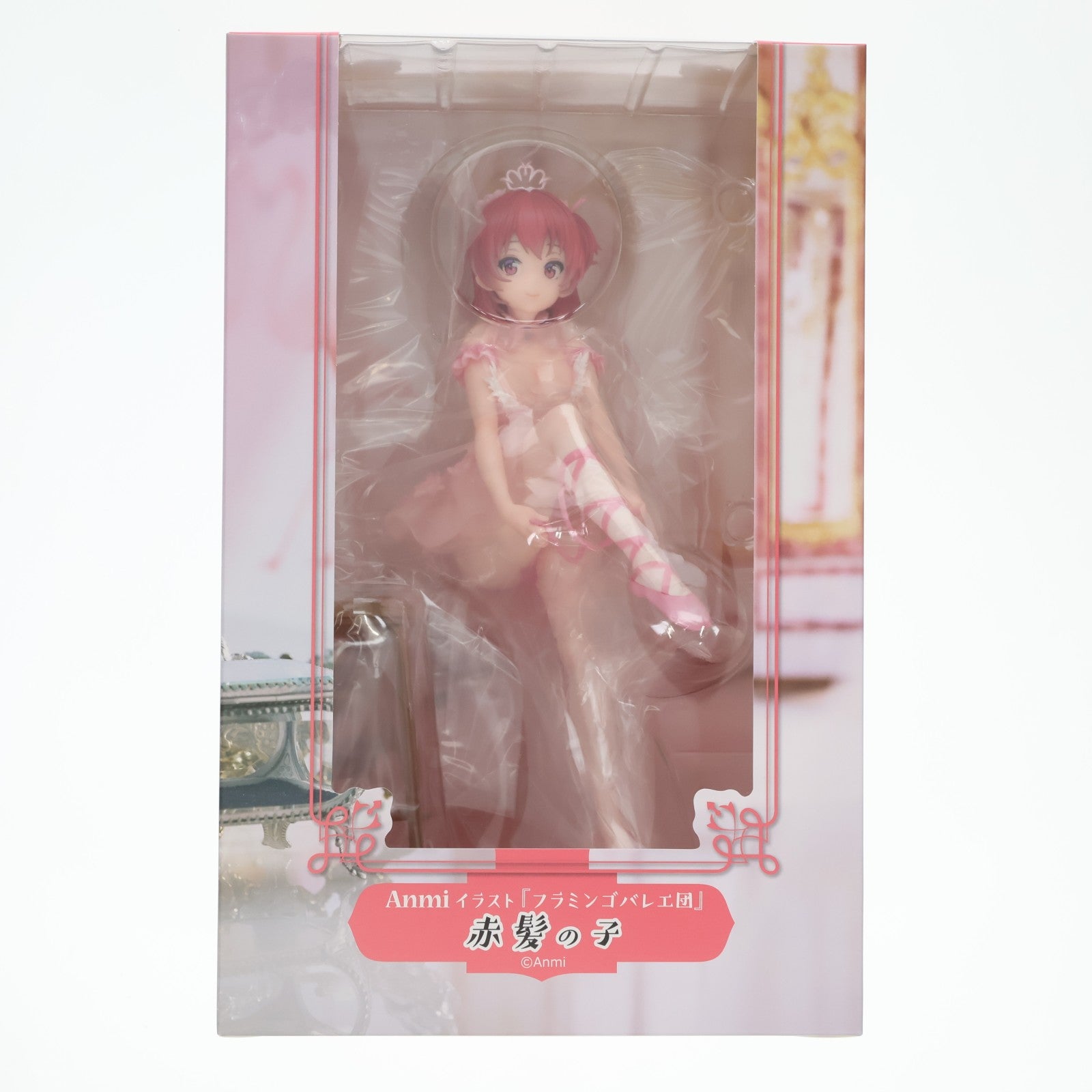 【中古即納】[FIG] 予約特典付属 Anmiイラスト『フラミンゴバレエ団』赤髪の子 完成品 フィギュア ユニオンクリエイティブ(20230430)