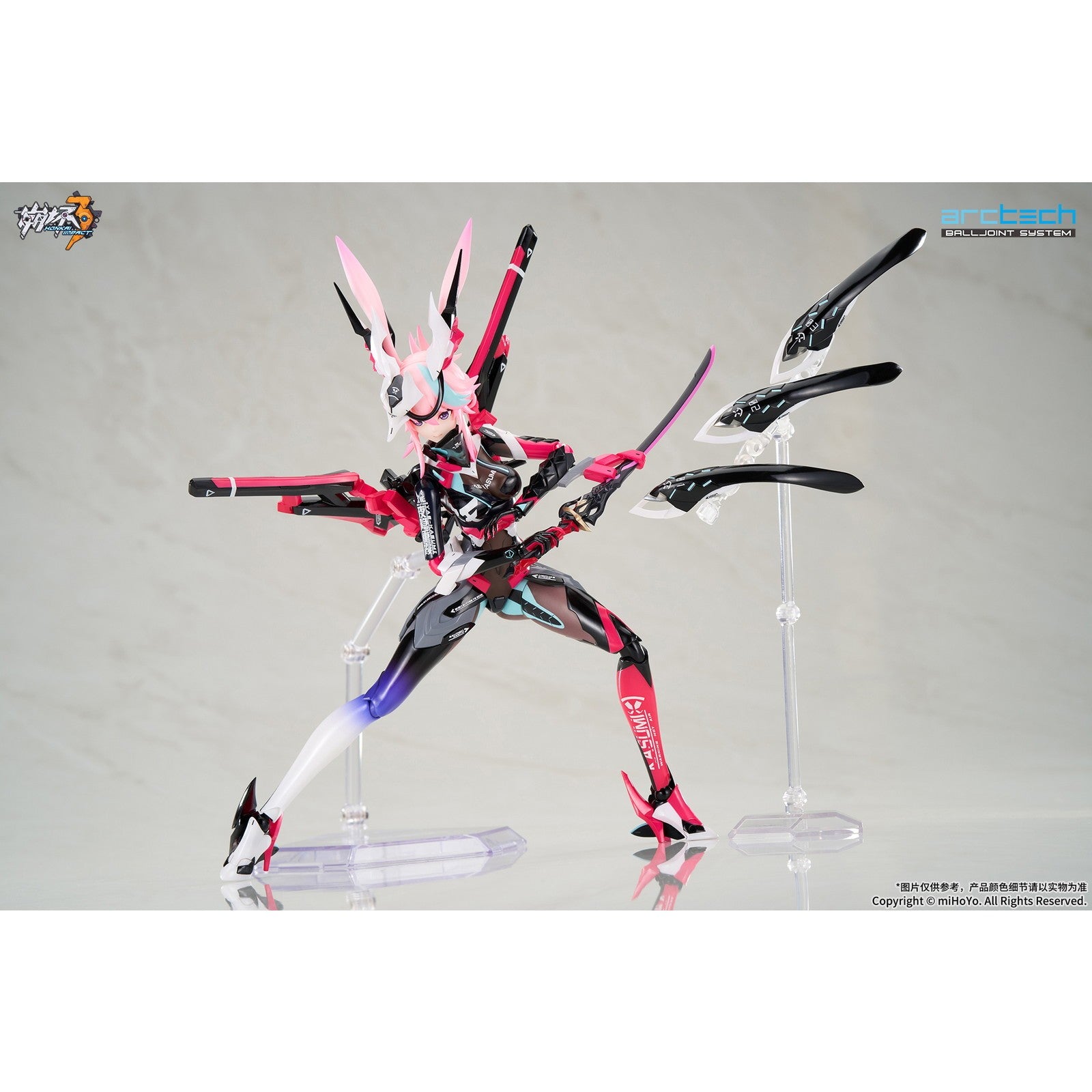 【予約安心出荷】[FIG] 初回生産特典&アクリルキーホルダー付属 ARCTECH可動シリーズ 八重桜・夜隠ノ霞 ネオンの影Ver.(やえざくら) 崩壊3rd 1/8 完成品 可動フィギュア APEX(エーペックス)(2026年12月)