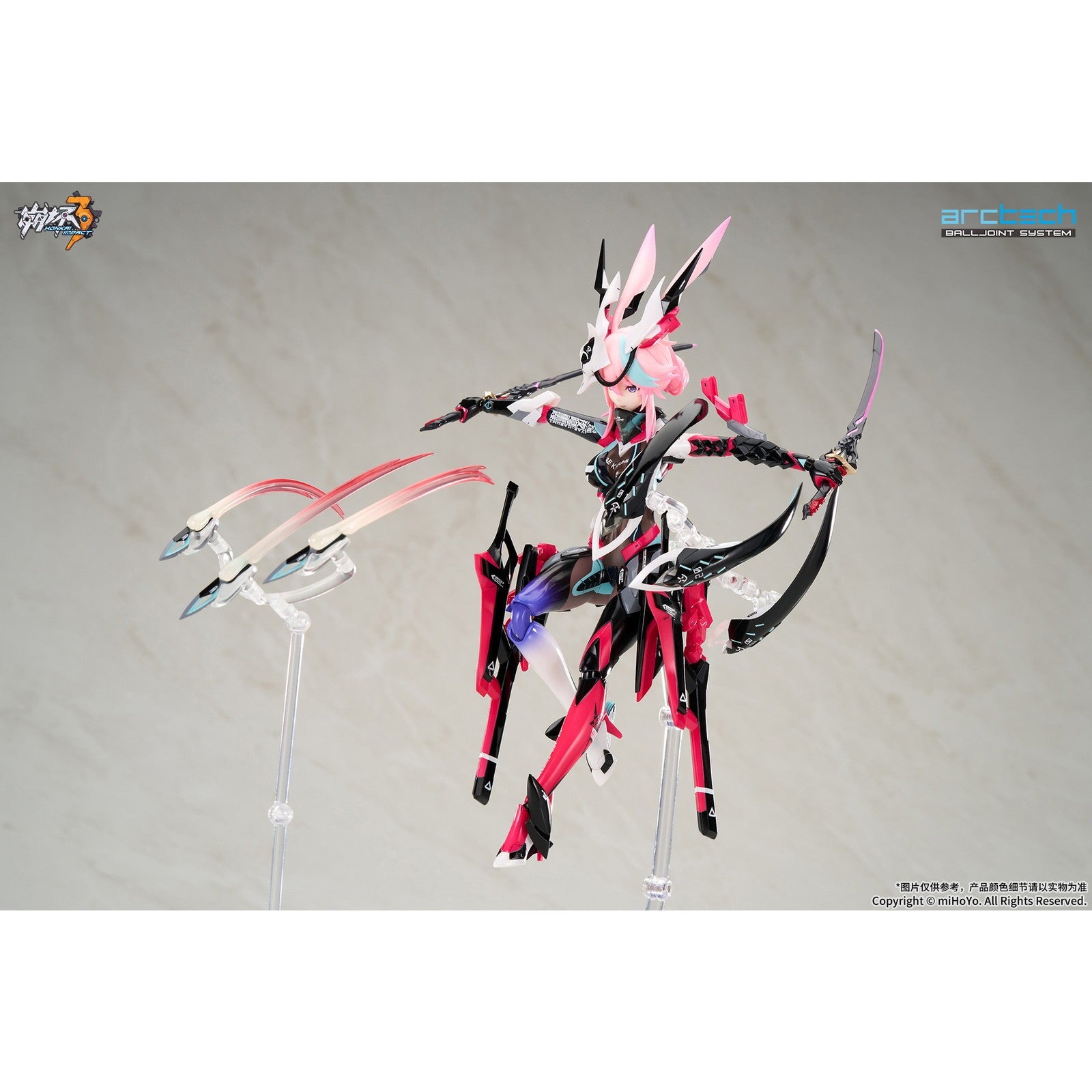 【予約安心出荷】[FIG] 初回生産特典&アクリルキーホルダー付属 ARCTECH可動シリーズ 八重桜・夜隠ノ霞 ネオンの影Ver.(やえざくら) 崩壊3rd 1/8 完成品 可動フィギュア APEX(エーペックス)(2026年12月)