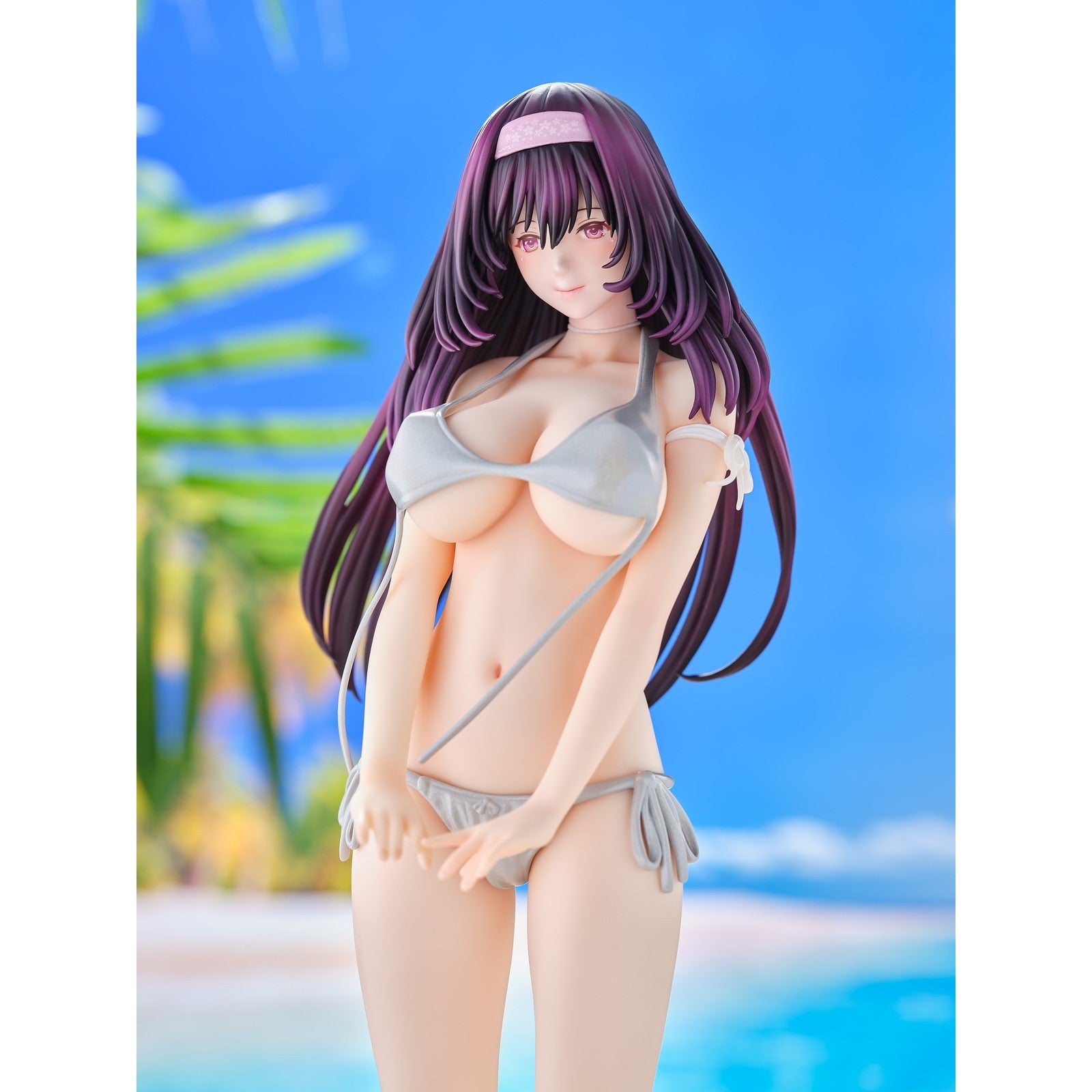 【予約安心出荷】[FIG] 冬萌桜(TomoeSakura/ともえさくら) 水着黒髪Ver. 健全Ver. 1/5 完成品 フィギュア ダイキ工業(2026年5月)