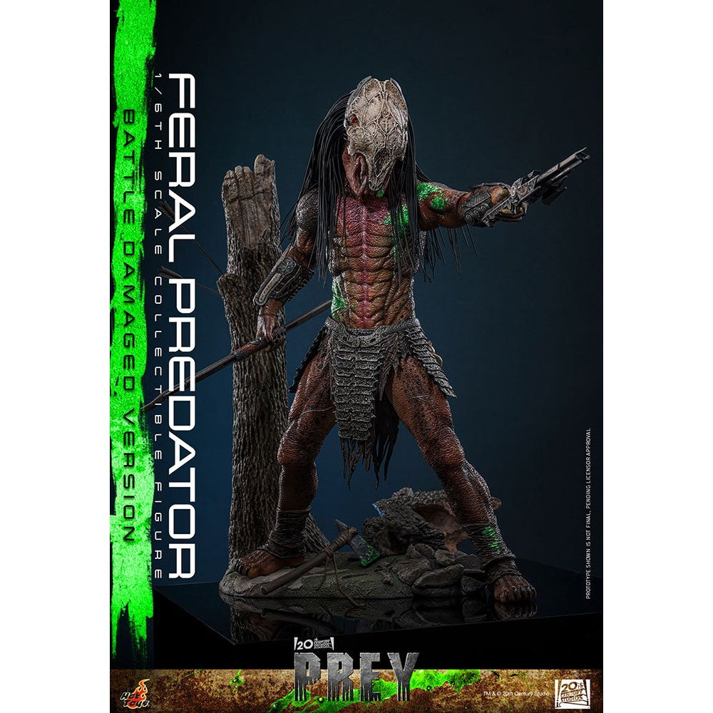 【予約安心出荷】[FIG] テレビ・マスターピース フィアラル・プレデター(バトルダメージ版) プレデター:ザ・プレイ 1/6 完成品 可動フィギュア(TM#173) ホットトイズ(2027年1月)