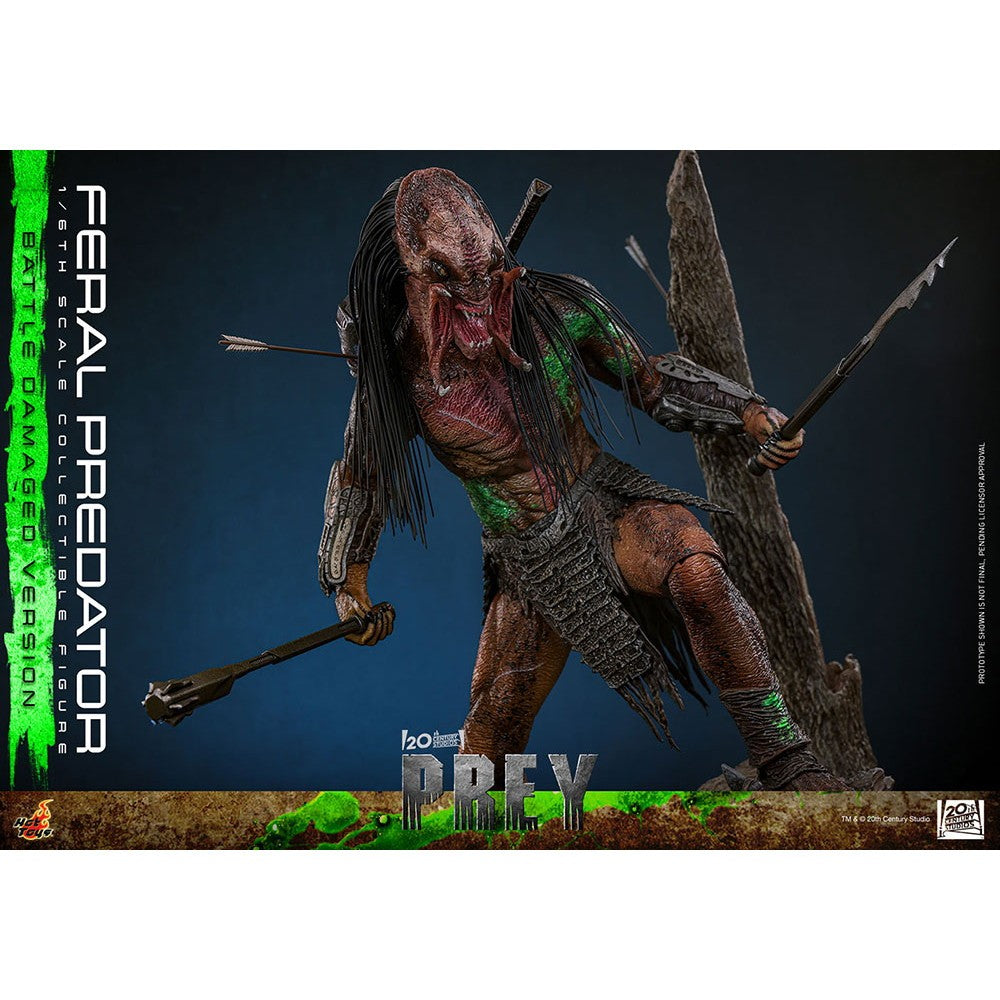 【予約安心出荷】[FIG] テレビ・マスターピース フィアラル・プレデター(バトルダメージ版) プレデター:ザ・プレイ 1/6 完成品 可動フィギュア(TM#173) ホットトイズ(2027年1月)