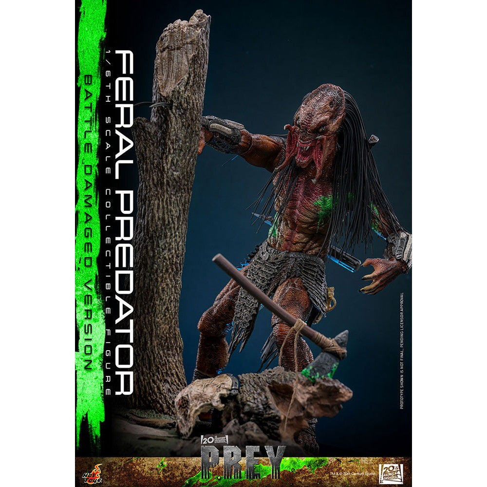 【予約安心出荷】[FIG] テレビ・マスターピース フィアラル・プレデター(バトルダメージ版) プレデター:ザ・プレイ 1/6 完成品 可動フィギュア(TM#173) ホットトイズ(2027年1月)