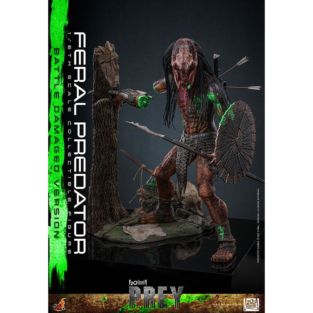 【予約安心出荷】[FIG] テレビ・マスターピース フィアラル・プレデター(バトルダメージ版) プレデター:ザ・プレイ 1/6 完成品 可動フィギュア(TM#173) ホットトイズ(2027年1月)