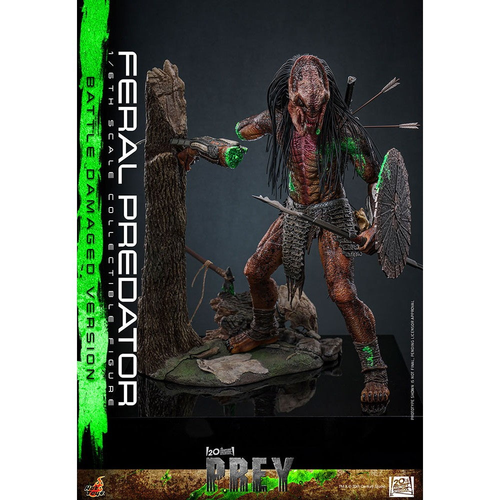 【予約安心出荷】[FIG] テレビ・マスターピース フィアラル・プレデター(バトルダメージ版) プレデター:ザ・プレイ 1/6 完成品 可動フィギュア(TM#173) ホットトイズ(2027年1月)