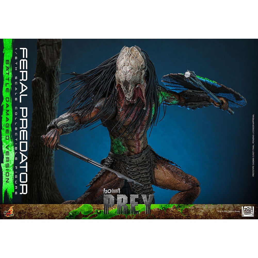 【予約安心出荷】[FIG] テレビ・マスターピース フィアラル・プレデター(バトルダメージ版) プレデター:ザ・プレイ 1/6 完成品 可動フィギュア(TM#173) ホットトイズ(2027年1月)