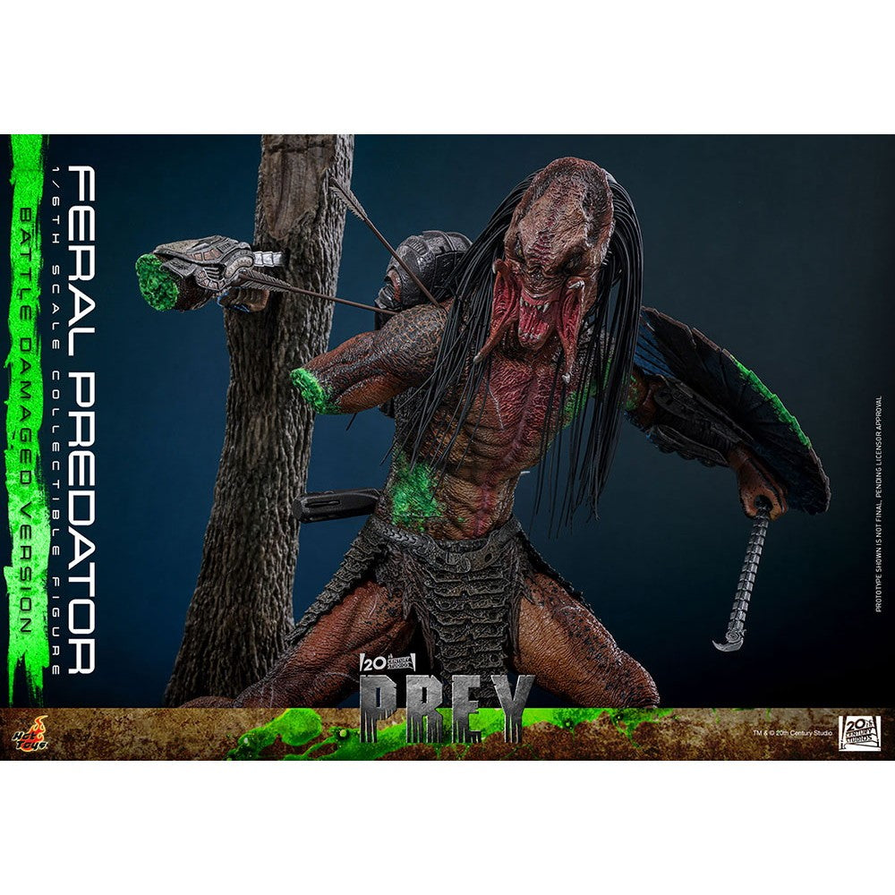 【予約安心出荷】[FIG] テレビ・マスターピース フィアラル・プレデター(バトルダメージ版) プレデター:ザ・プレイ 1/6 完成品 可動フィギュア(TM#173) ホットトイズ(2027年1月)