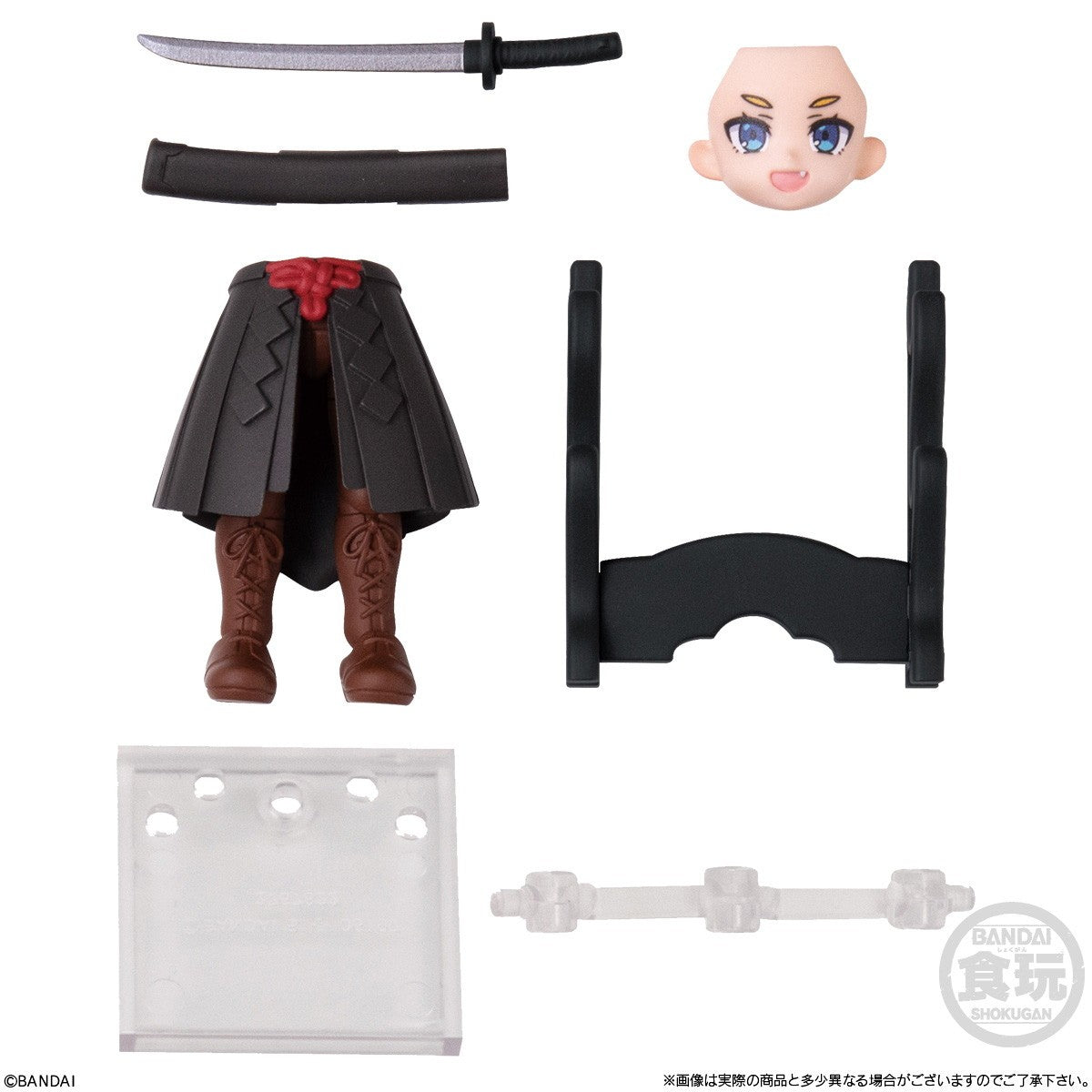 【予約安心出荷】[FIG] (BOX)(食玩) LINK TRAVELERS(リンクトラベラーズ) ～武ノ国のサムライ編～SIDE:C 可動フィギュア(10個) バンダイ(2026年5月)